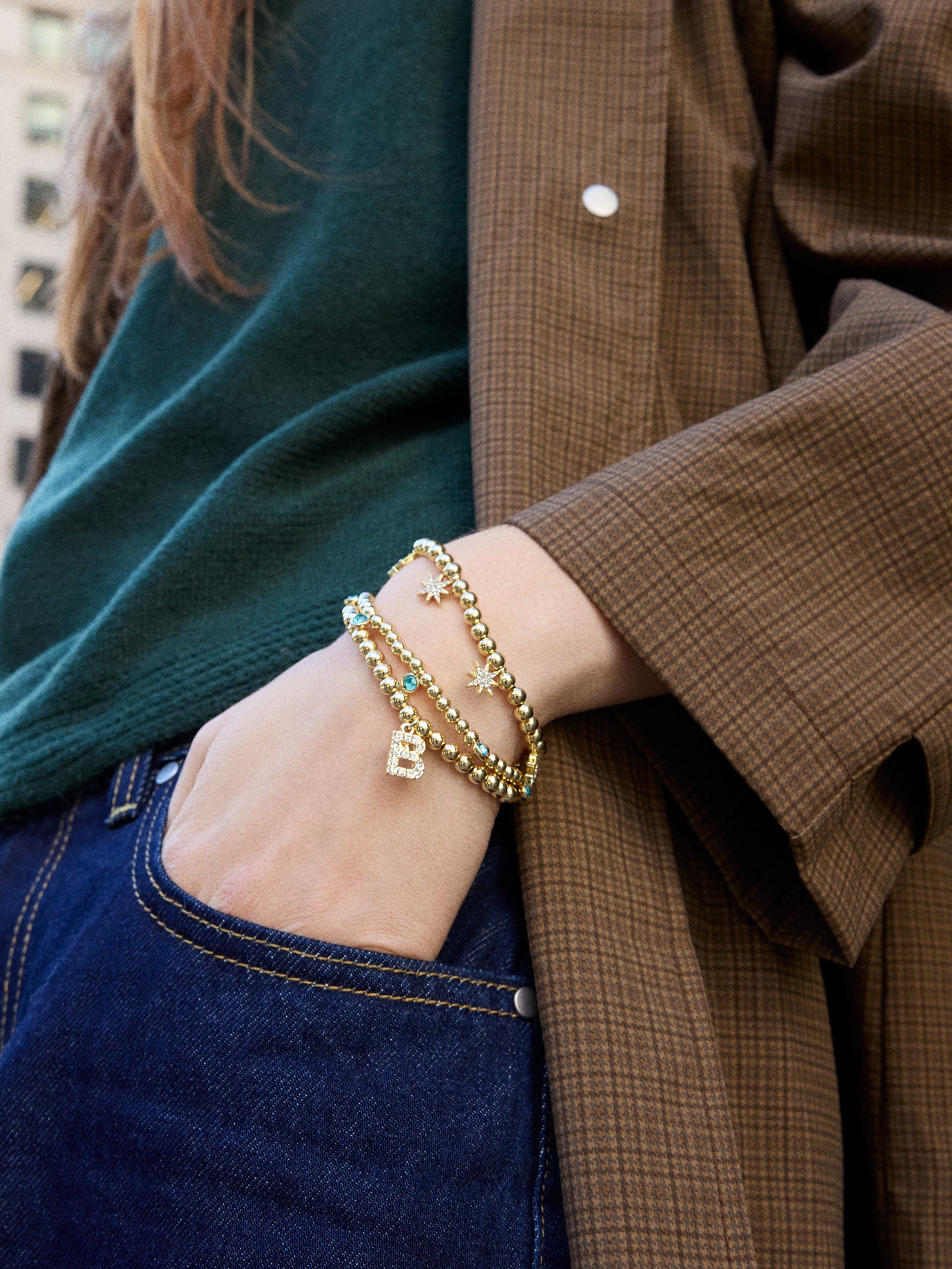 Birthstone Pisa Bracelet - Aquamarine-Blues Comming
