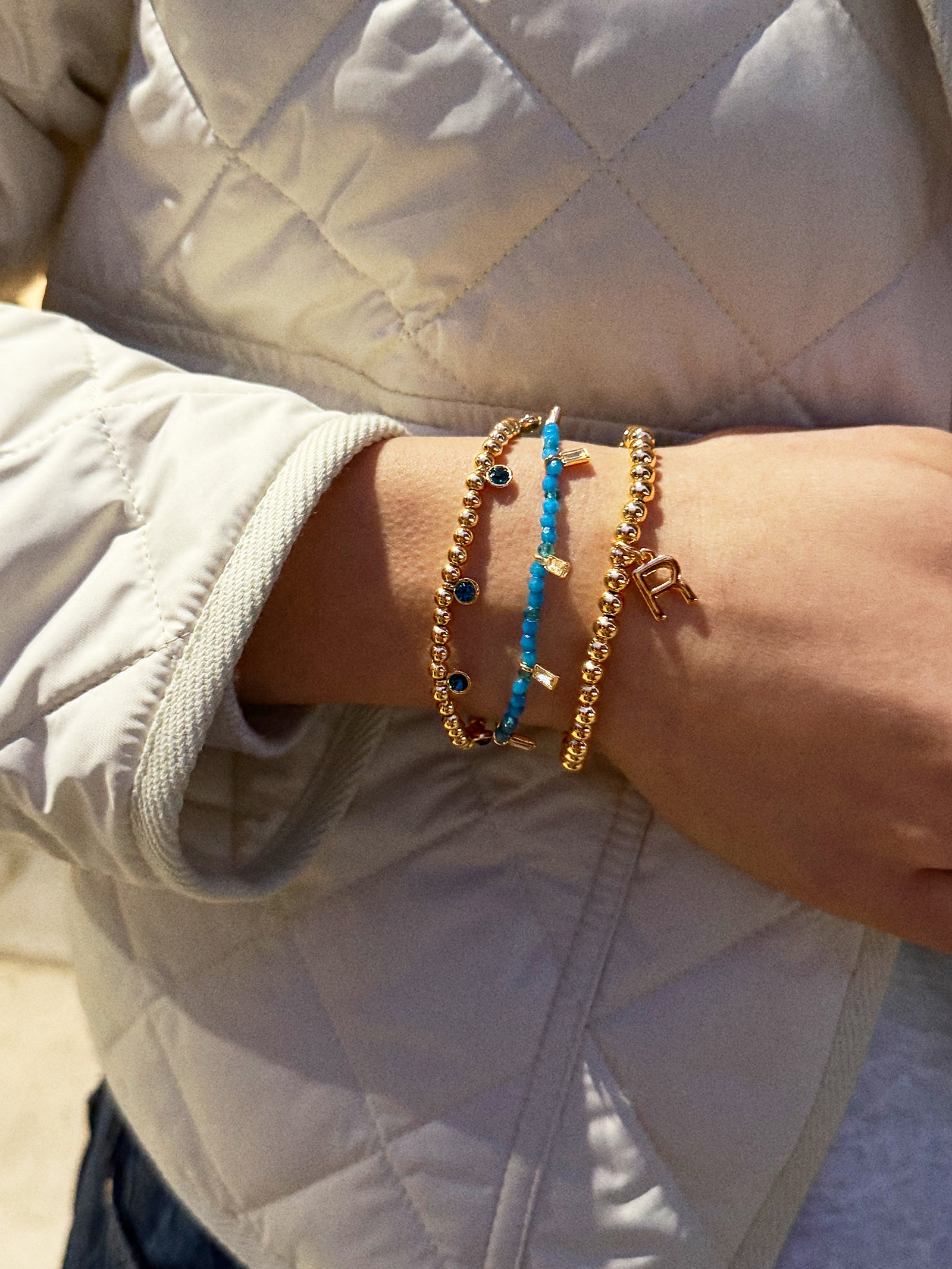 Birthstone Pisa Bracelet - Peridot-Blues Comming