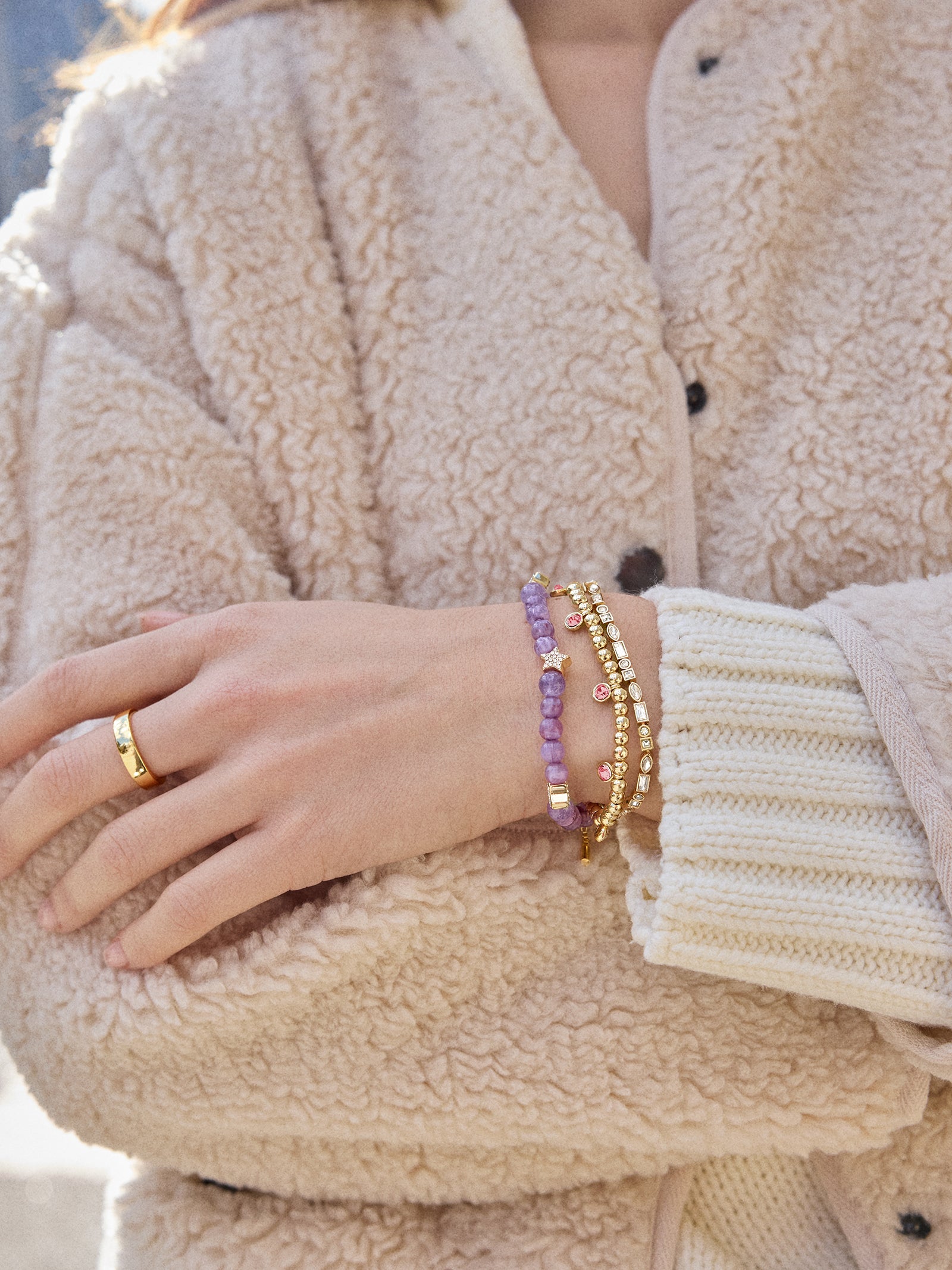 Birthstone Pisa Bracelet - Rose-Blues Comming