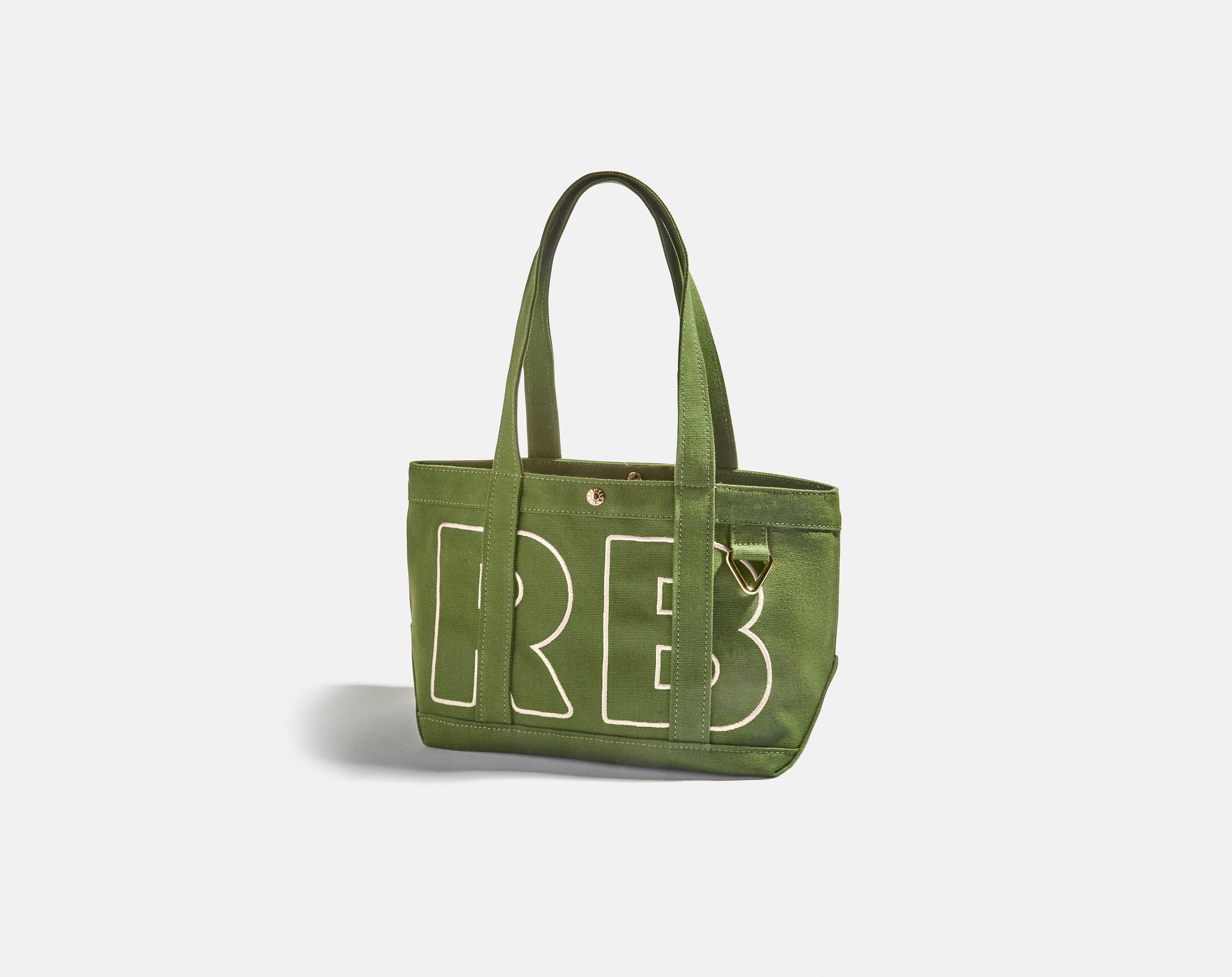 Custom Alpha Tote - Olive Green-Blues Comming