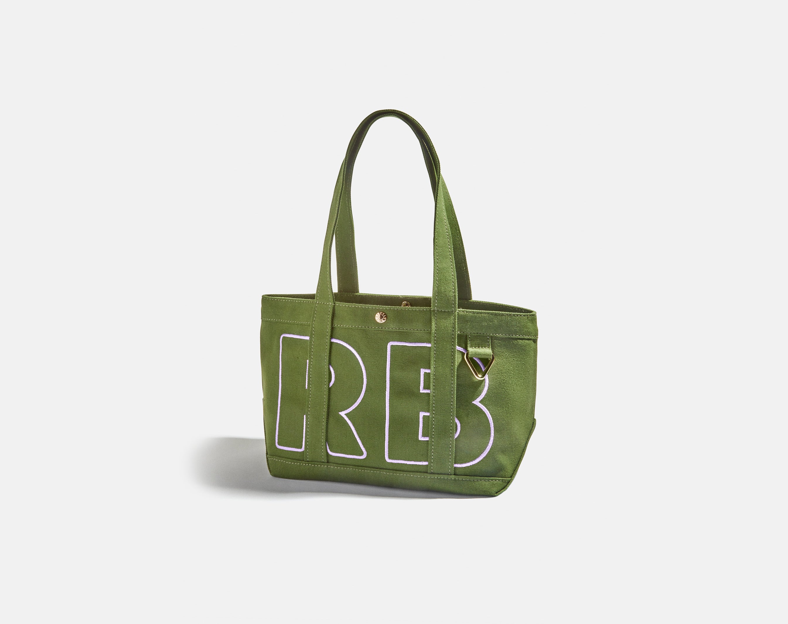 Custom Alpha Tote - Olive Green-Blues Comming