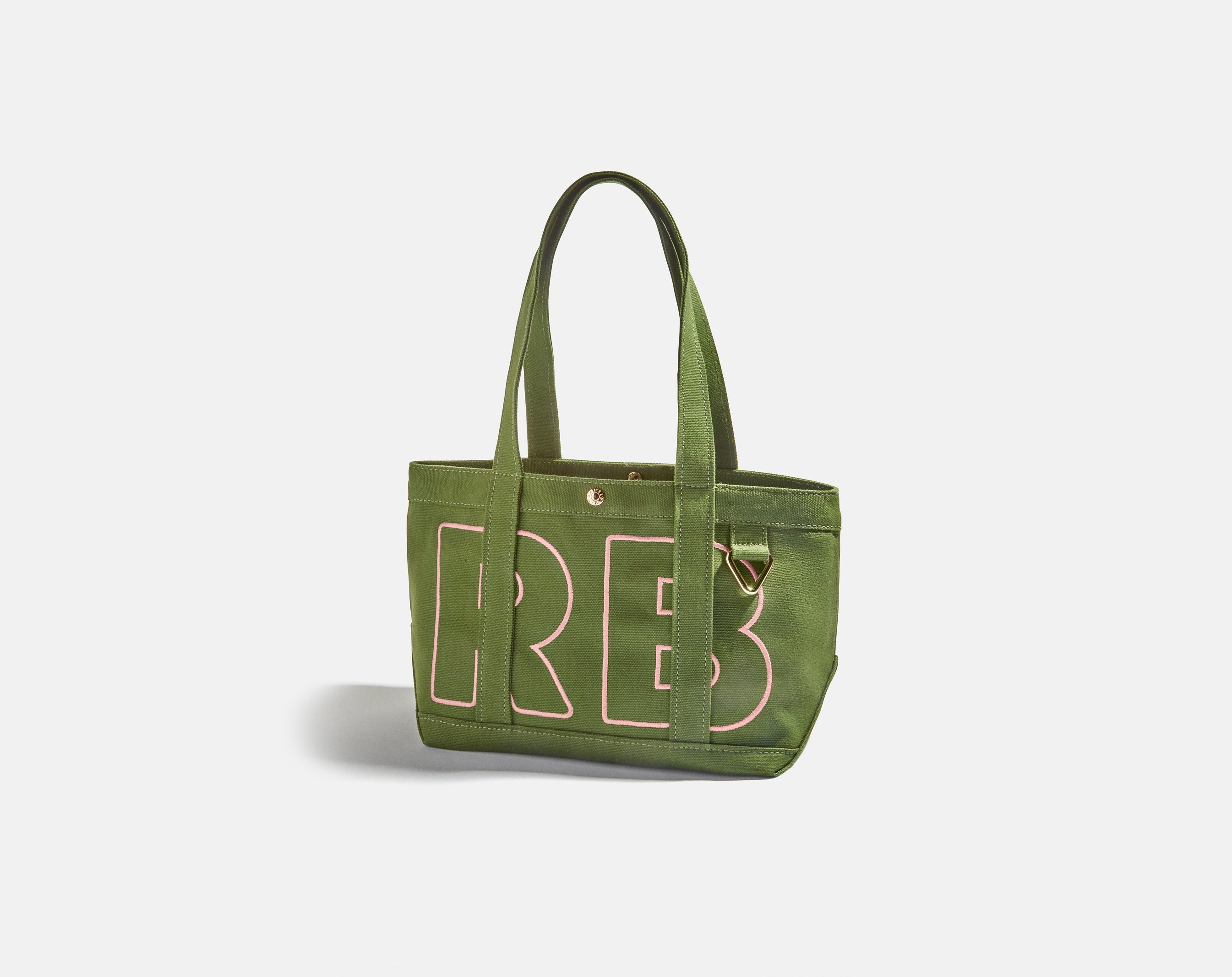 Custom Alpha Tote - Olive Green-Blues Comming