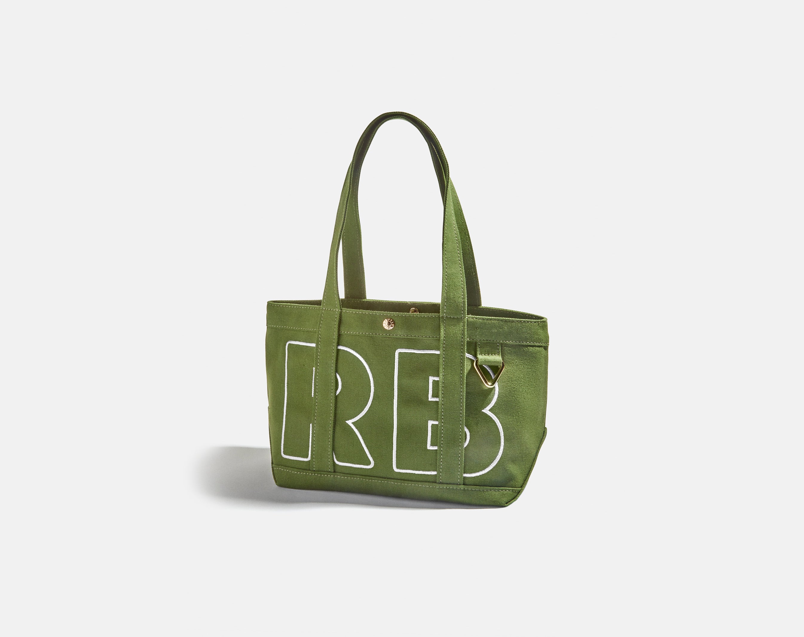 Custom Alpha Tote - Olive Green-Blues Comming