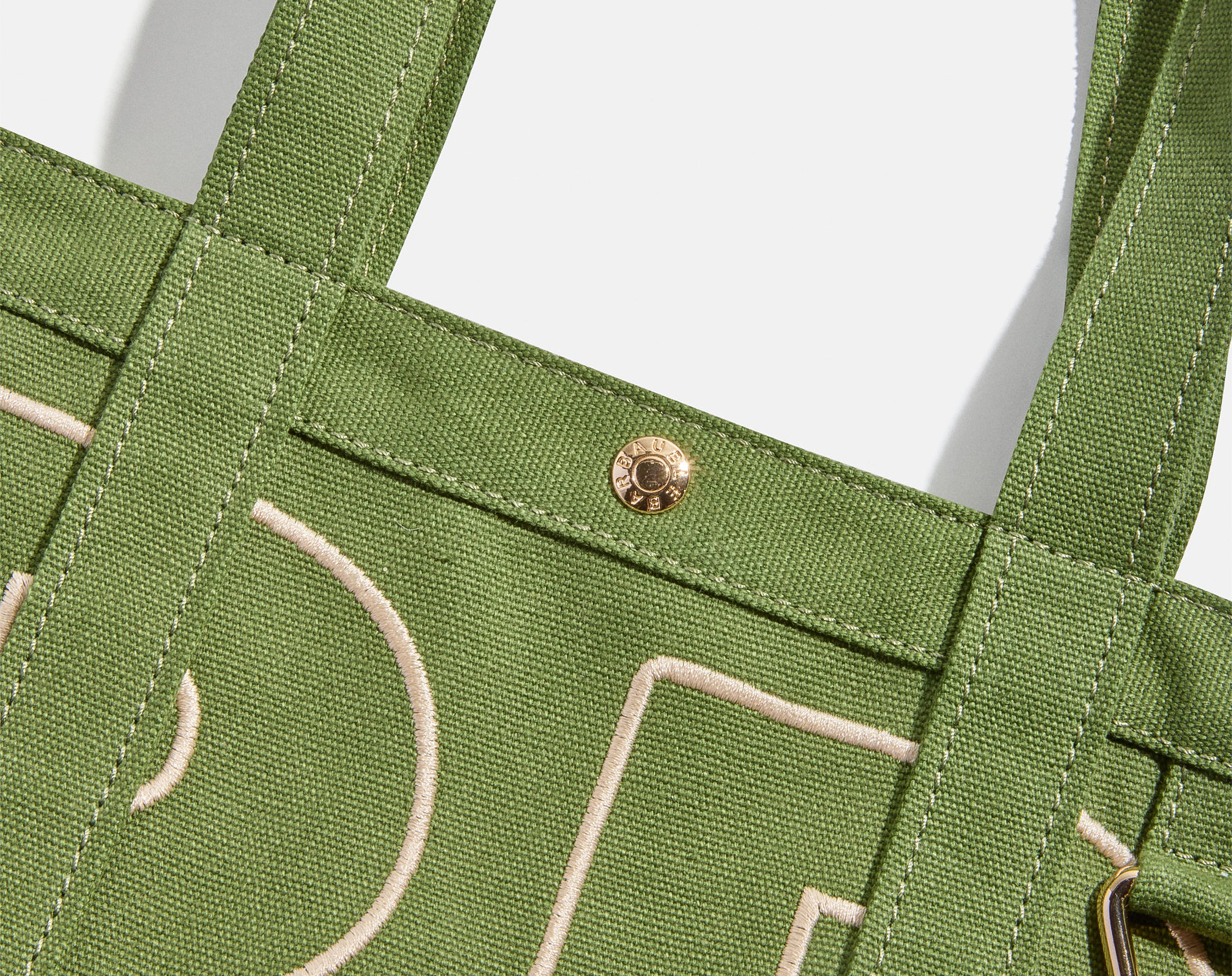 Custom Alpha Tote - Olive Green-Blues Comming
