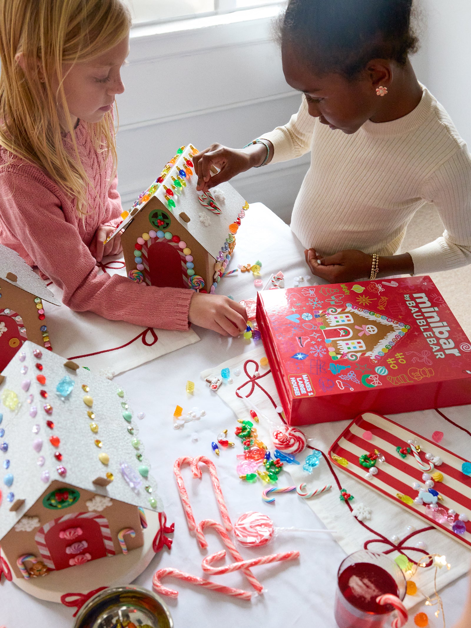 Kids DIY Gingerbread House Craft Kit - Gingerbread House DIY Kit-Blues Comming