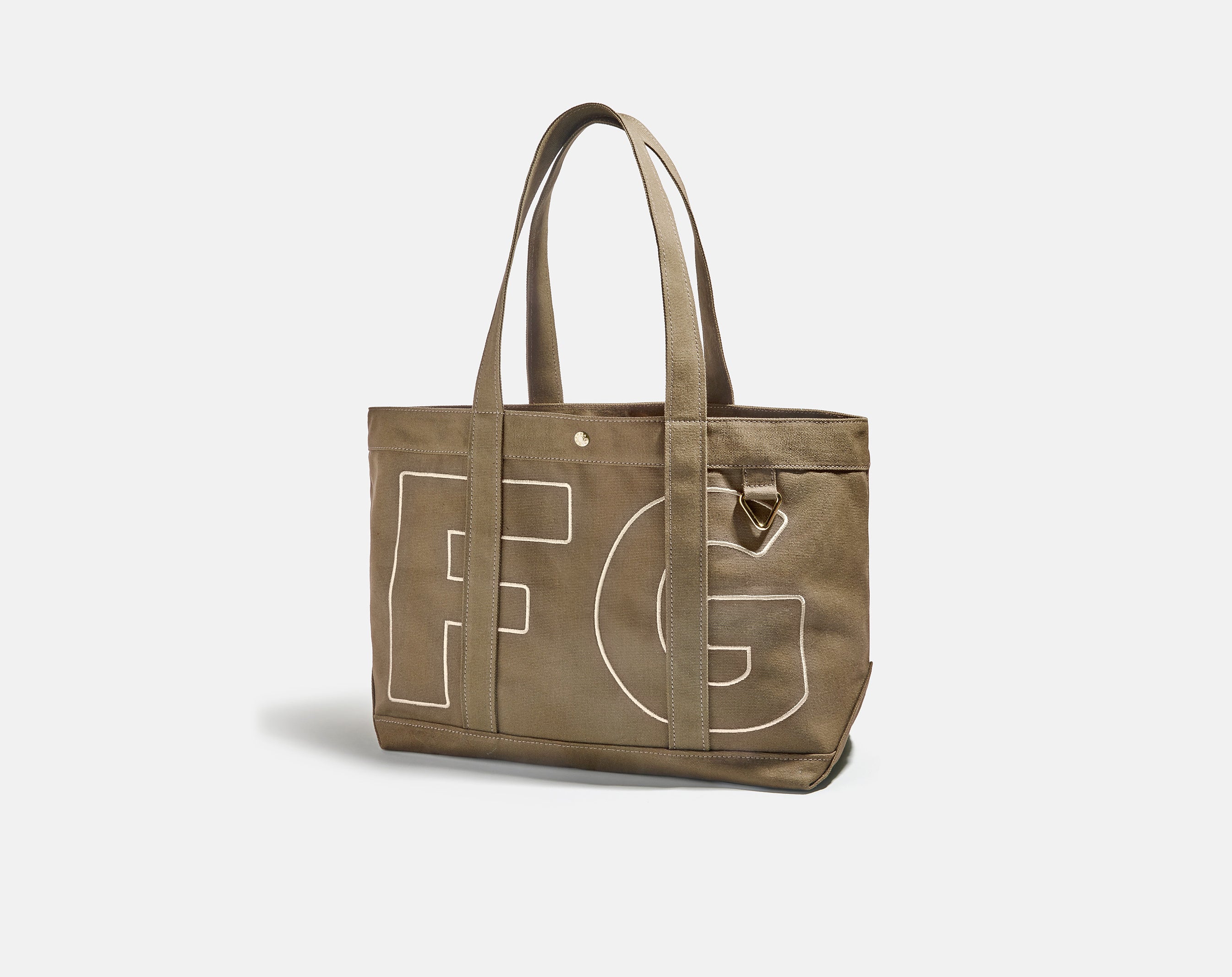 Custom Alpha Tote - Mushroom Taupe-Blues Comming