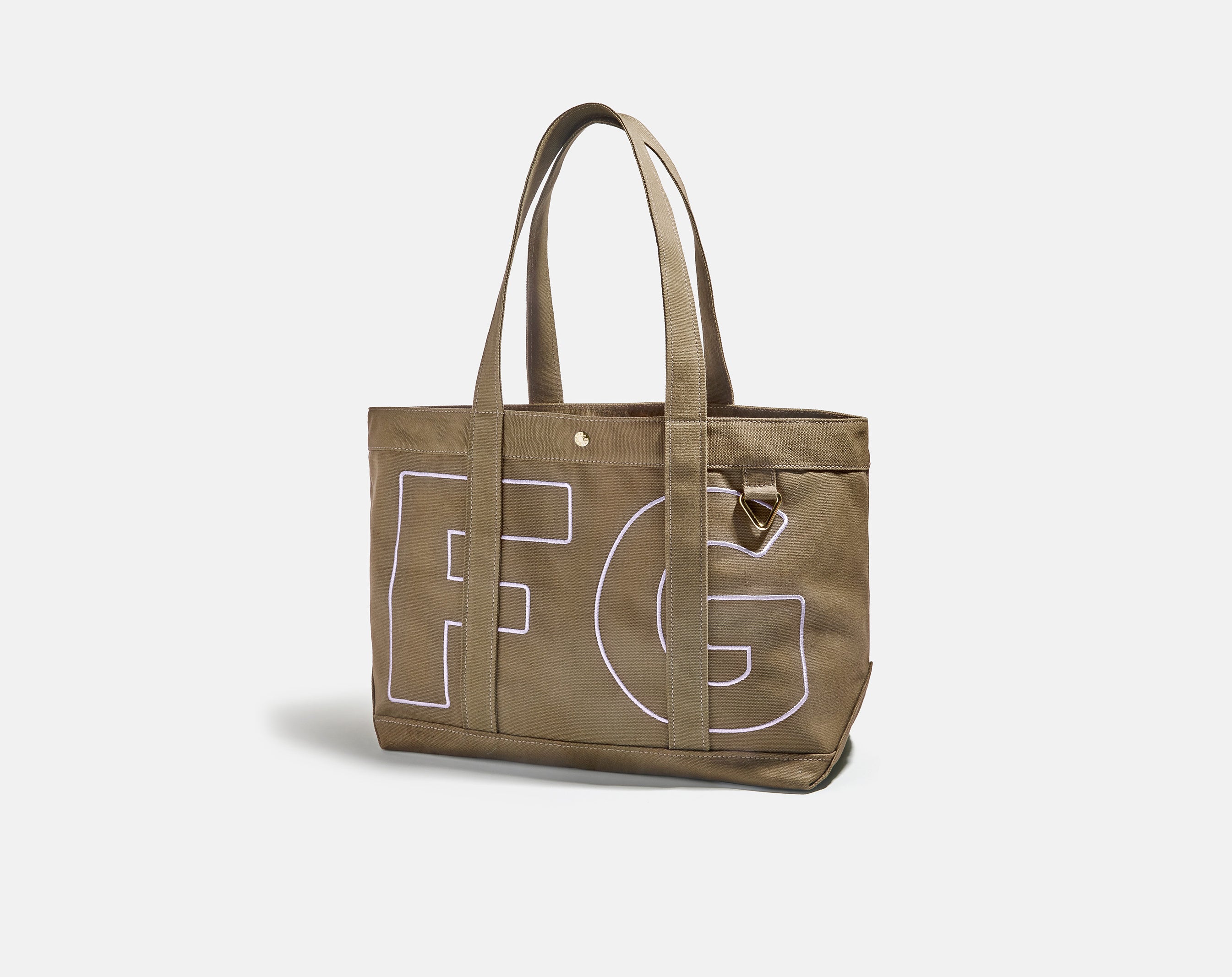 Custom Alpha Tote - Mushroom Taupe-Blues Comming