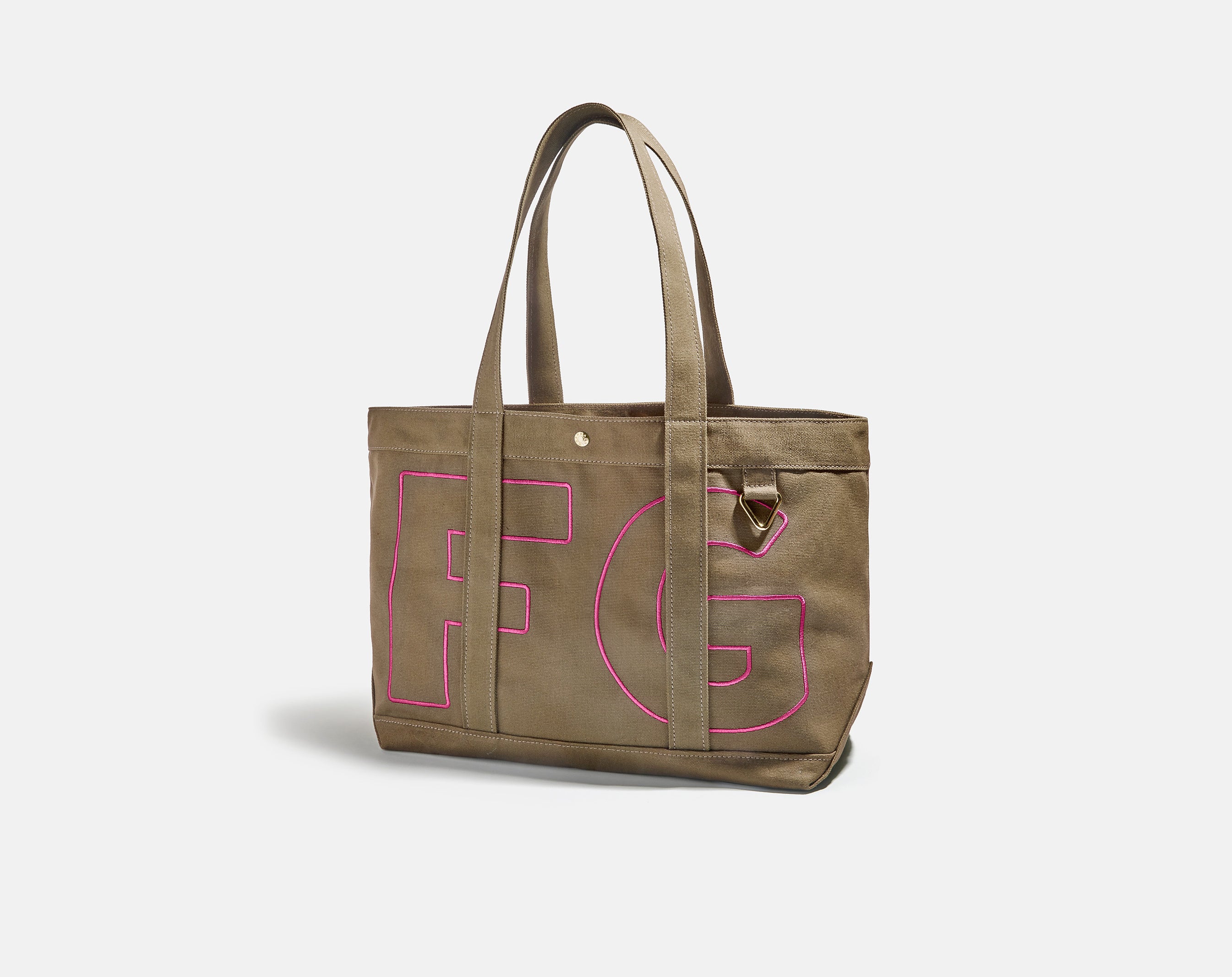 Custom Alpha Tote - Mushroom Taupe-Blues Comming