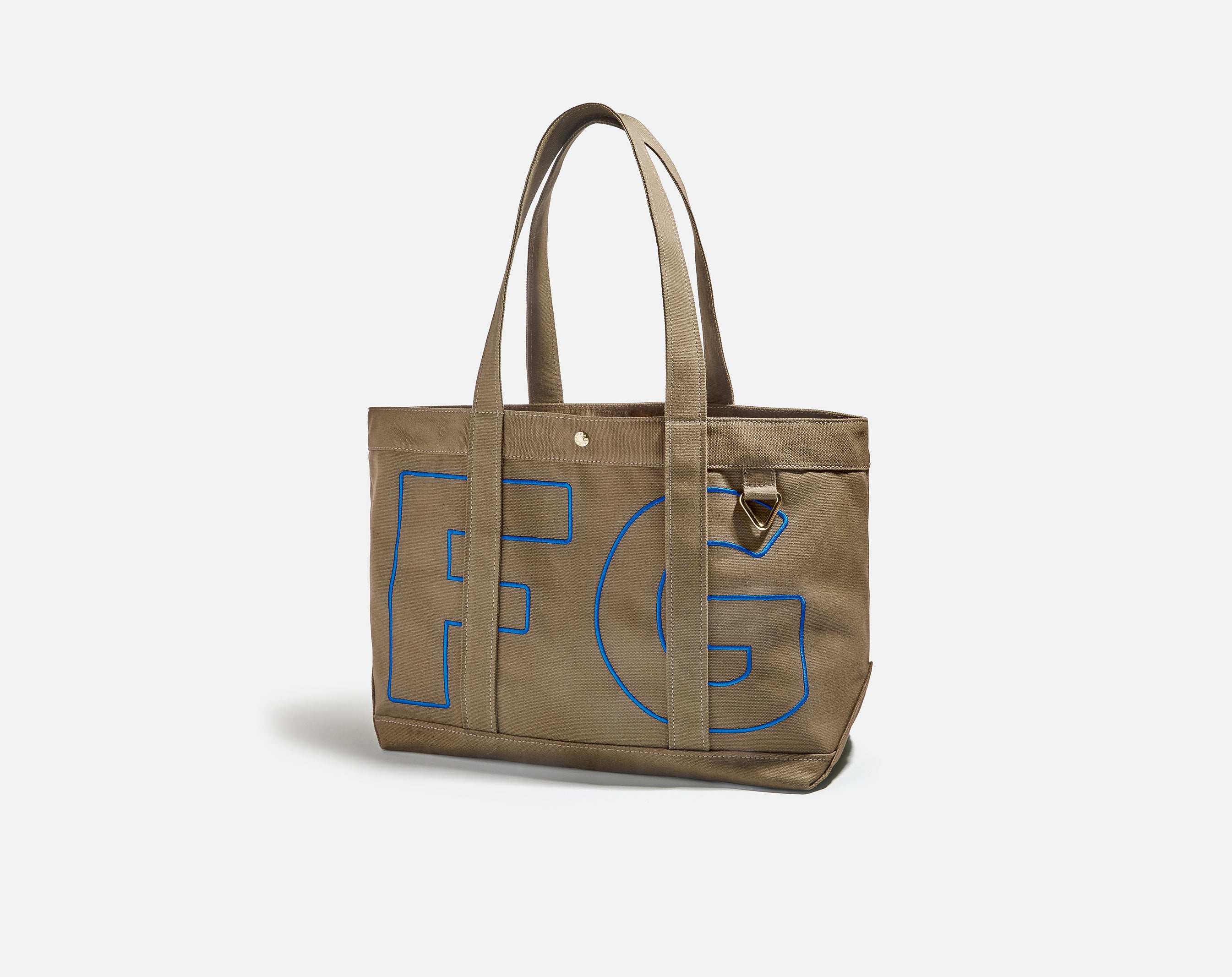 Custom Alpha Tote - Mushroom Taupe-Blues Comming