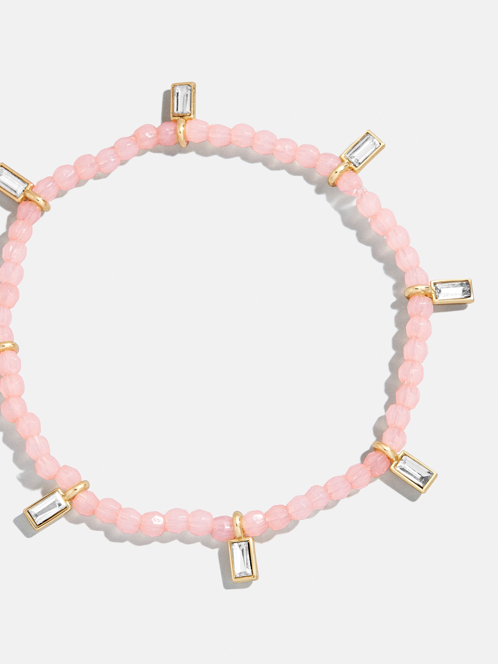 Crystal Beaded Bracelet - Blush-Blues Comming