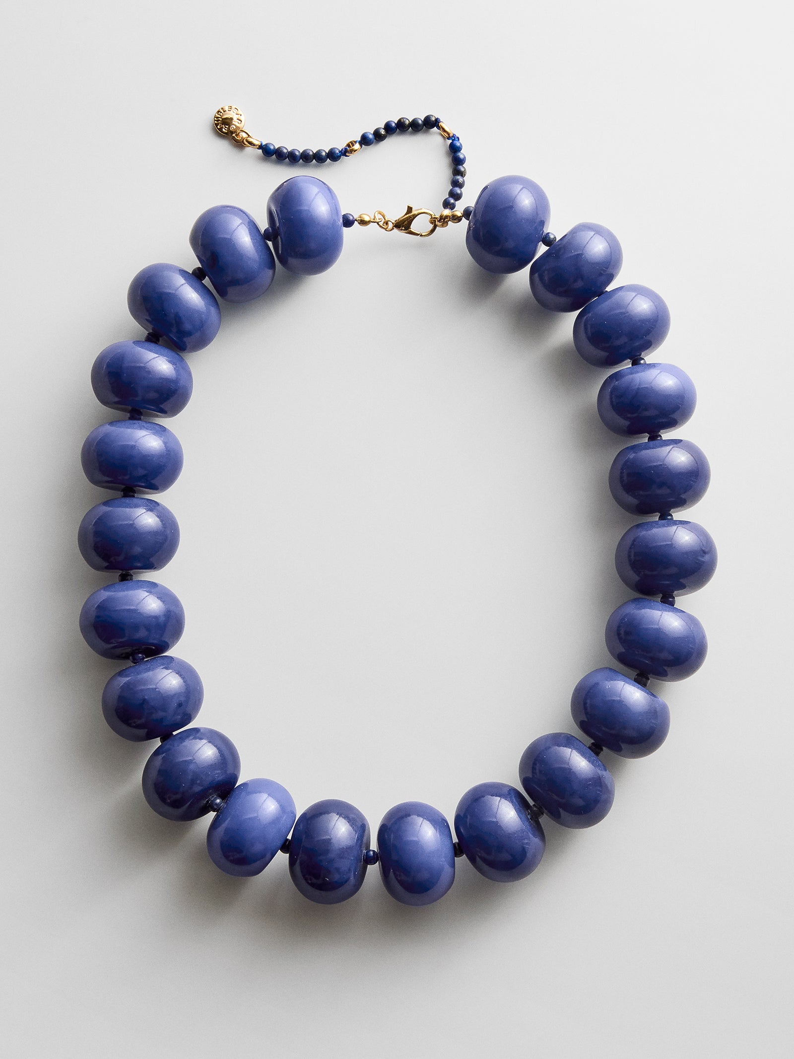Joan Semi-Precious Necklace - Lapis-Blues Comming