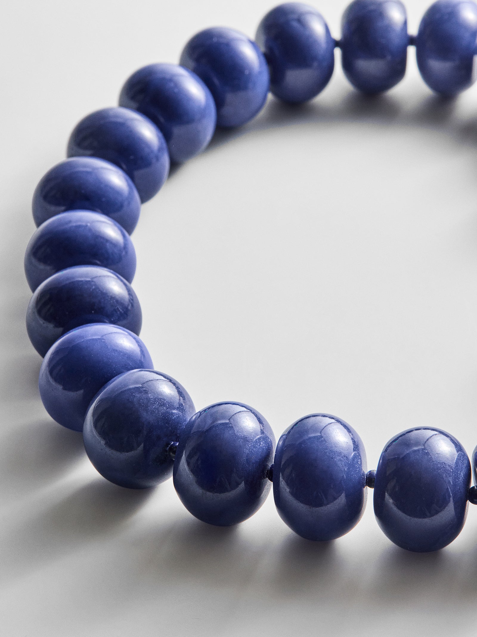 Joan Semi-Precious Necklace - Lapis-Blues Comming