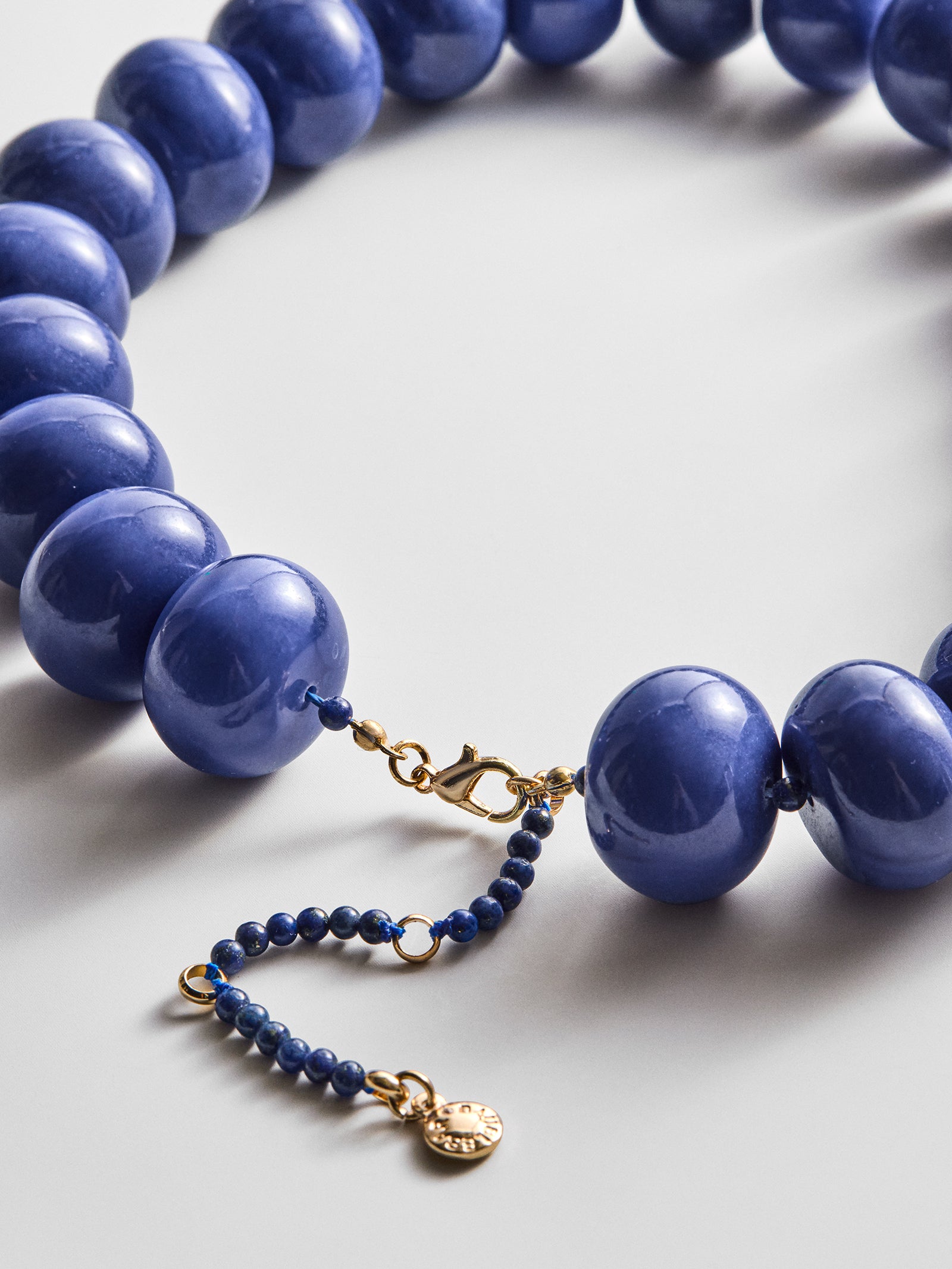 Joan Semi-Precious Necklace - Lapis-Blues Comming