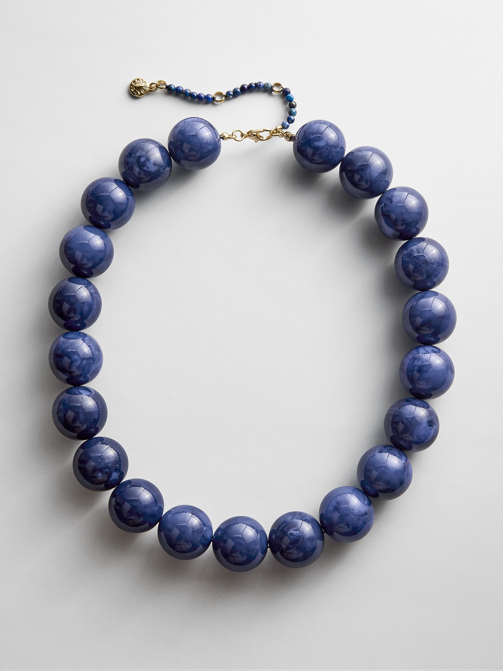 Jane Beaded Necklace - Lapis-Blues Comming