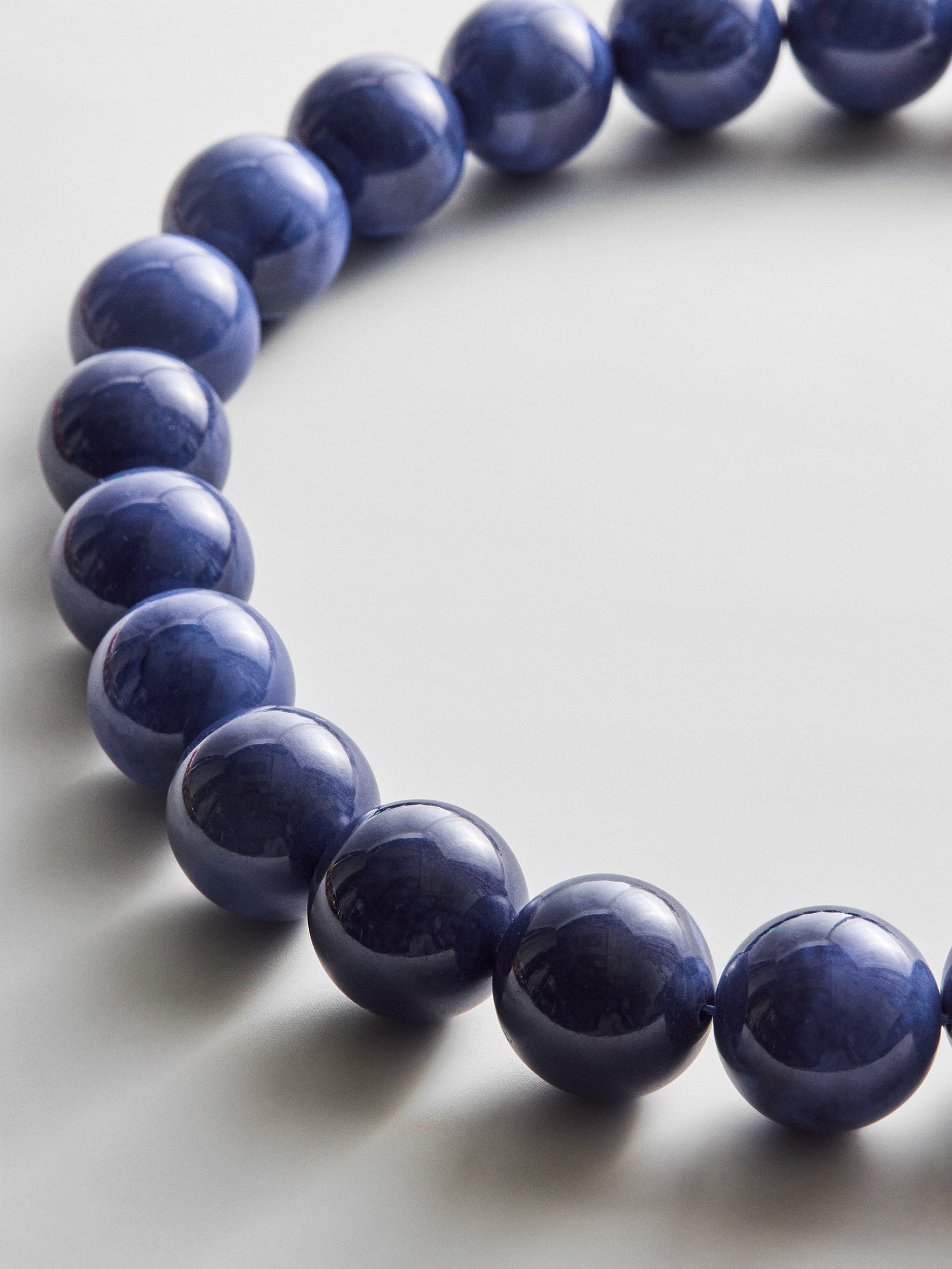Jane Beaded Necklace - Lapis-Blues Comming
