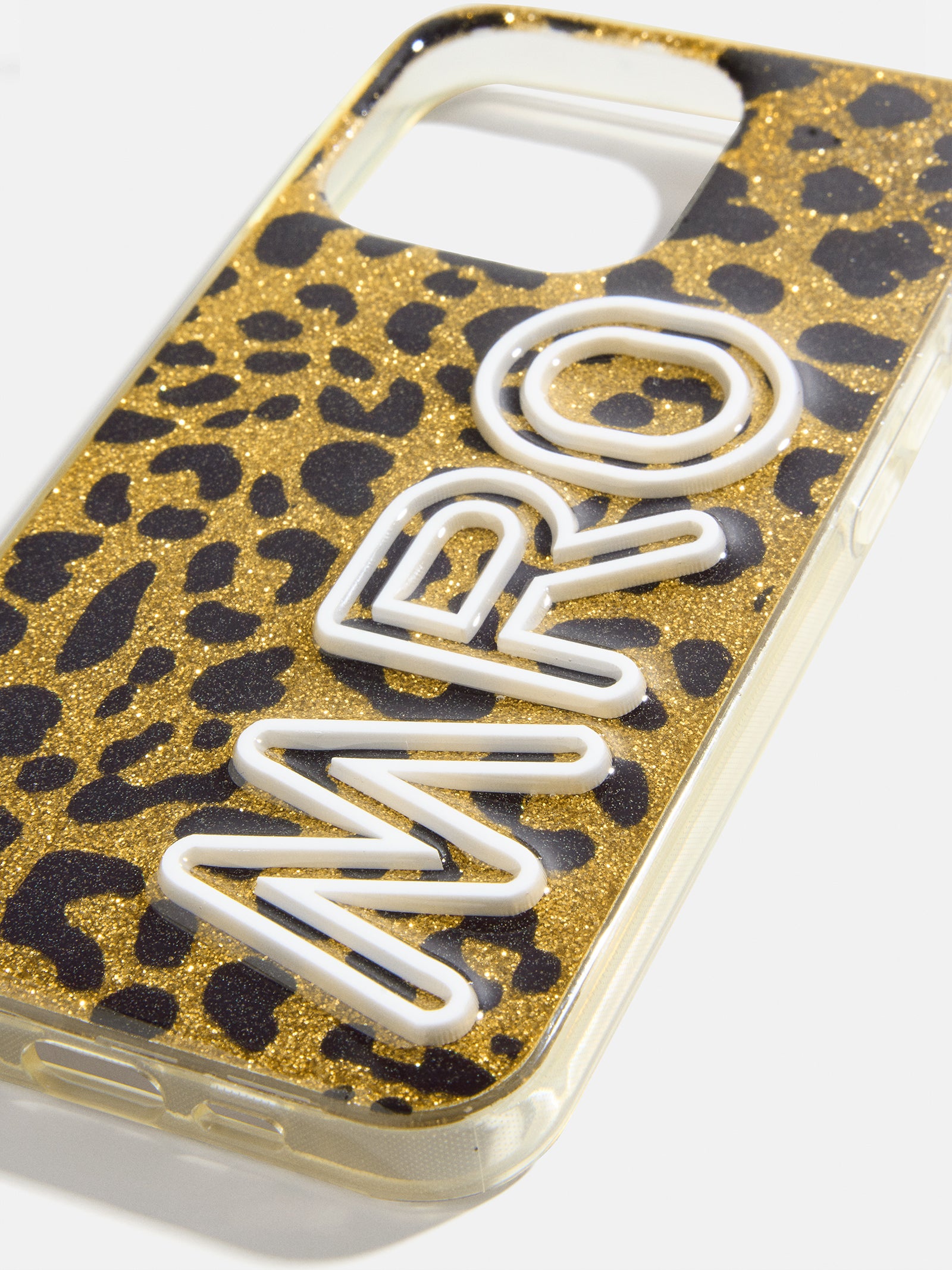 Fine Line Custom iPhone Case - Leopard/White-Blues Comming