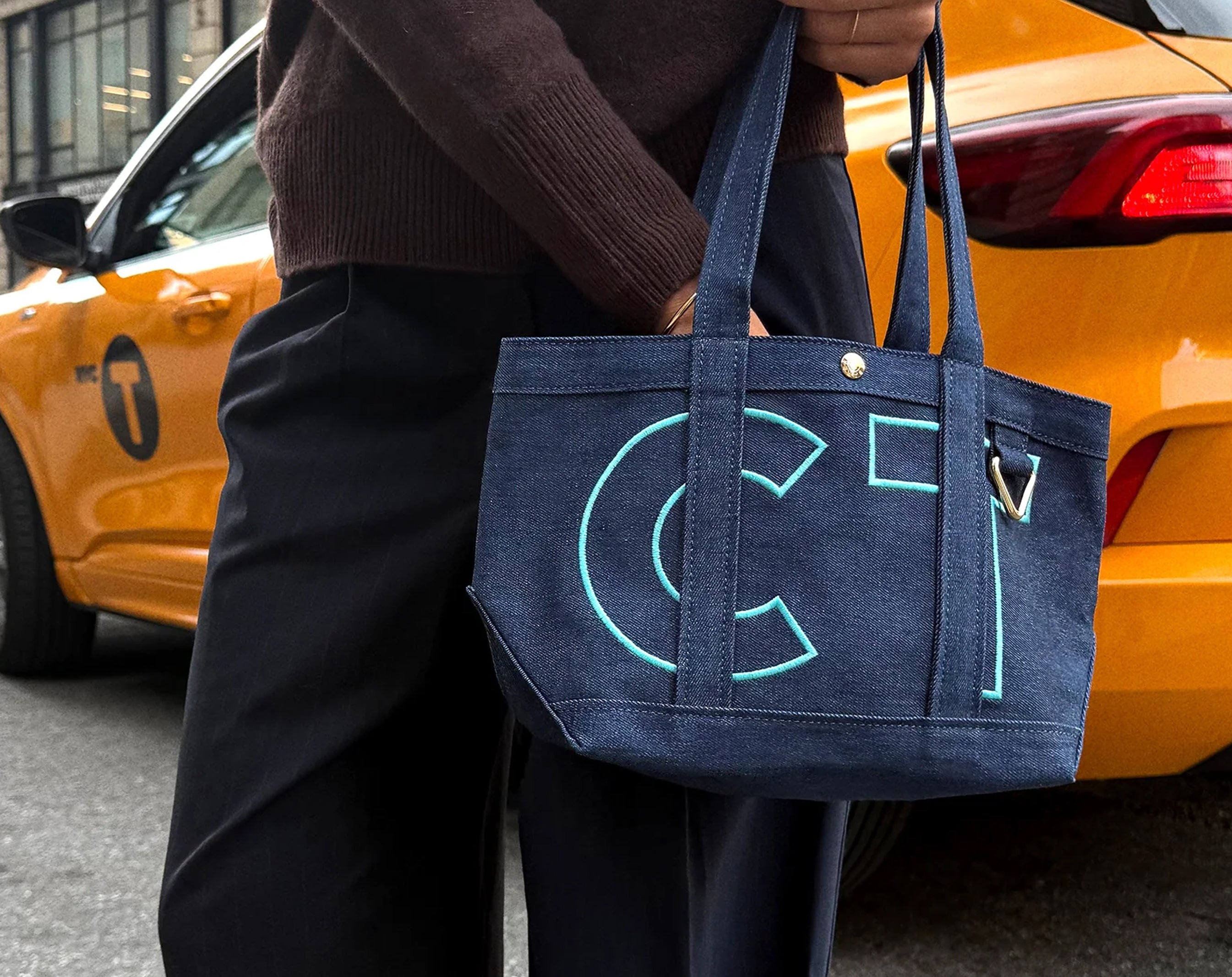 Custom Alpha Tote - Dark Denim-Blues Comming