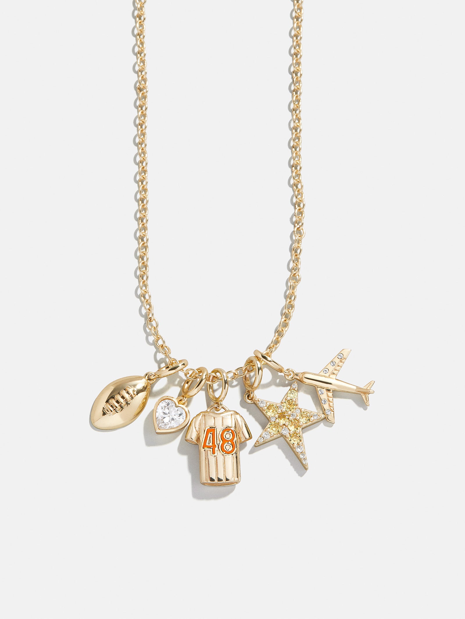 Jersey Custom Cluster Charm - Orange-Blues Comming