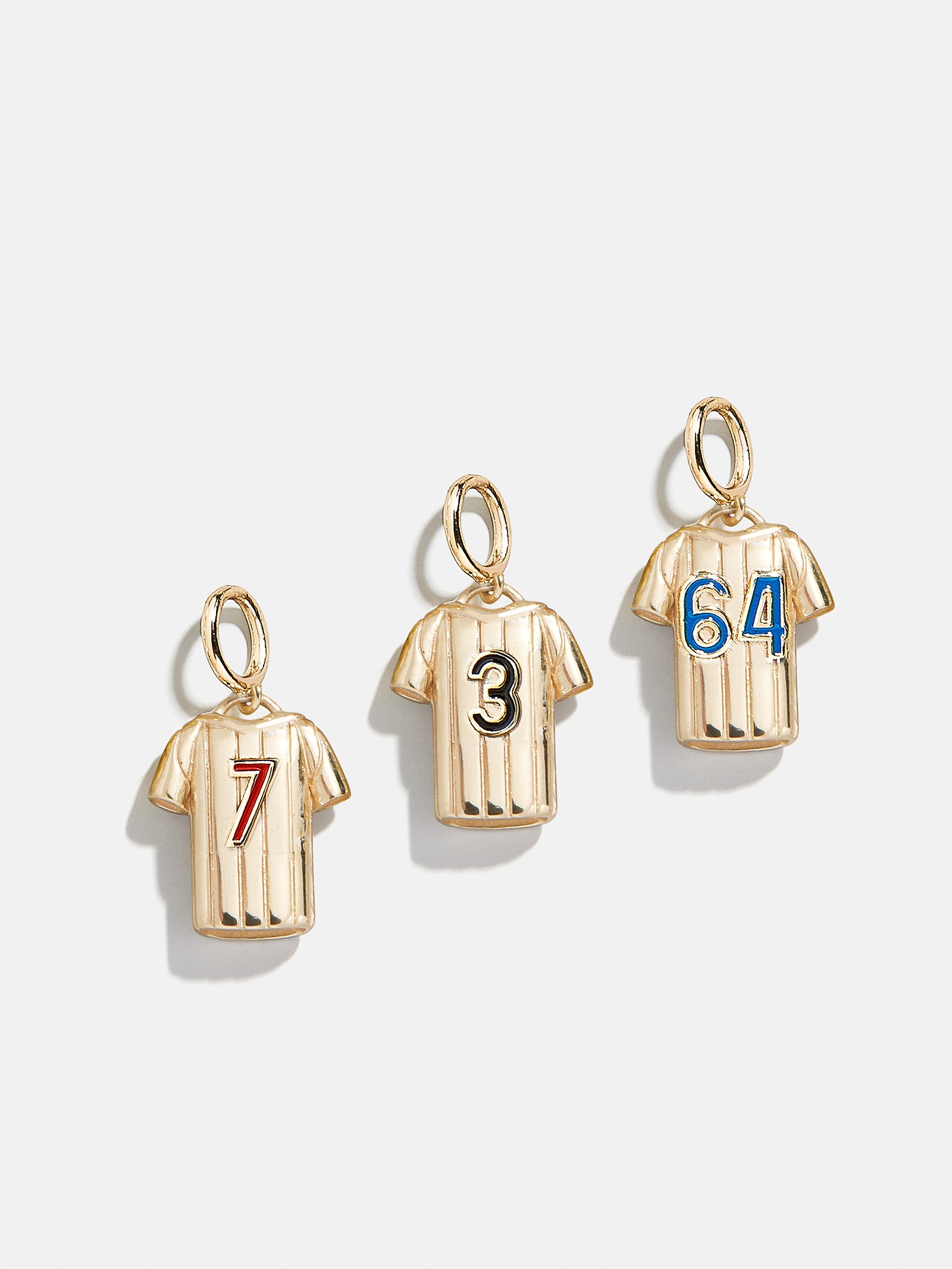 Jersey Custom Cluster Charm - Black-Blues Comming