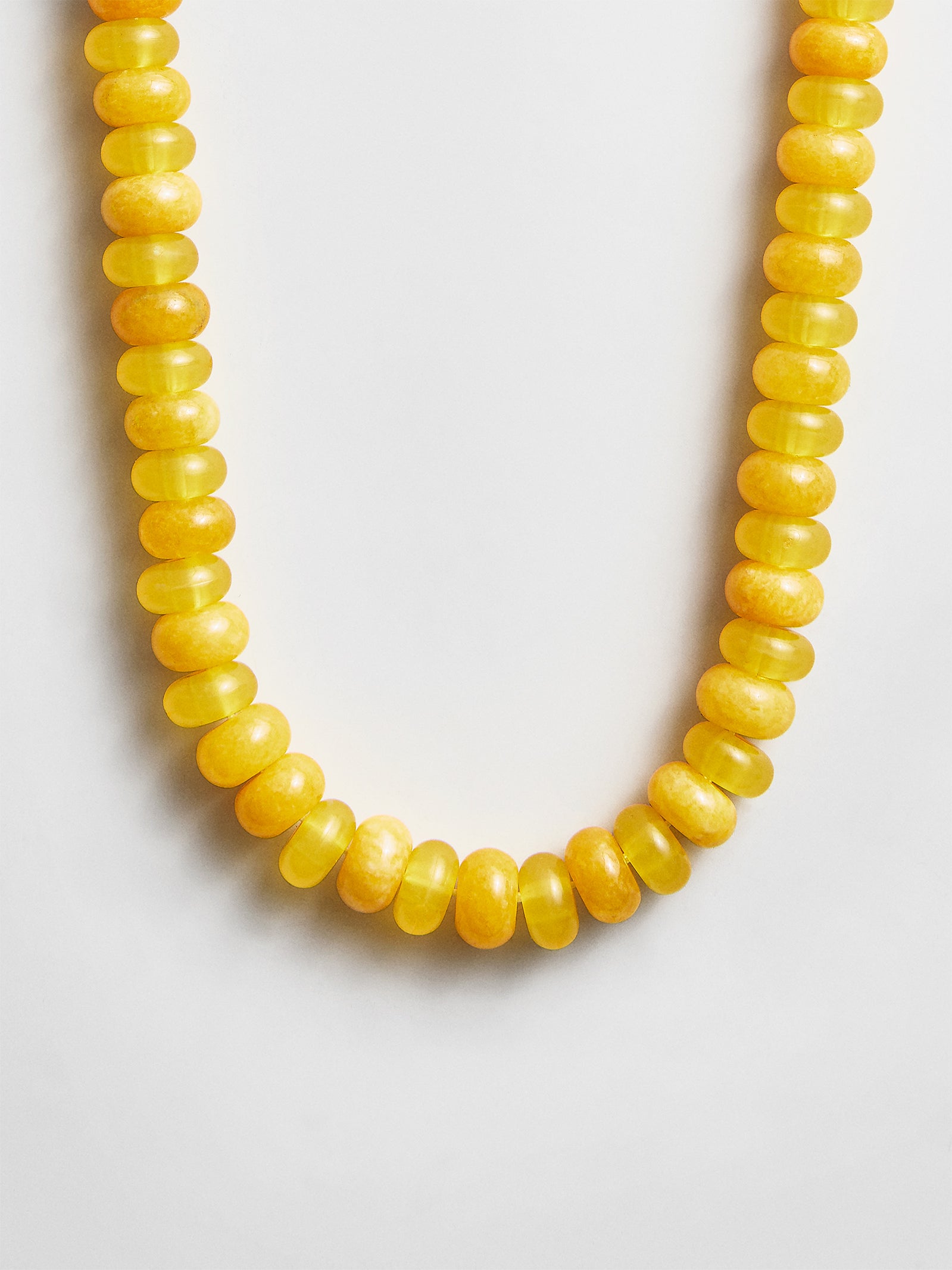 Joyce Semi-Precious Beaded Necklace - Citrine-Blues Comming