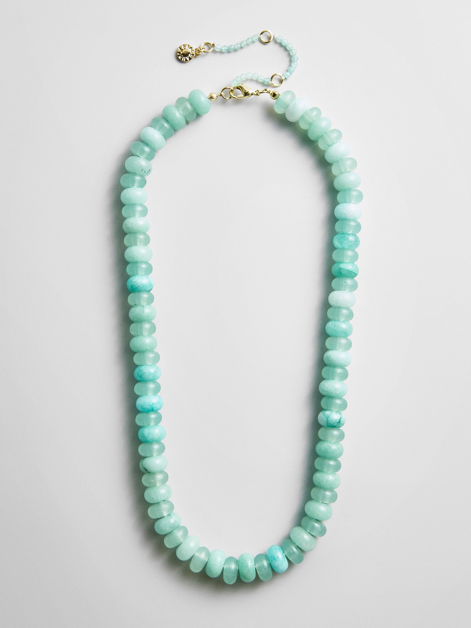 Joyce Semi-Precious Beaded Necklace - Turquoise-Blues Comming