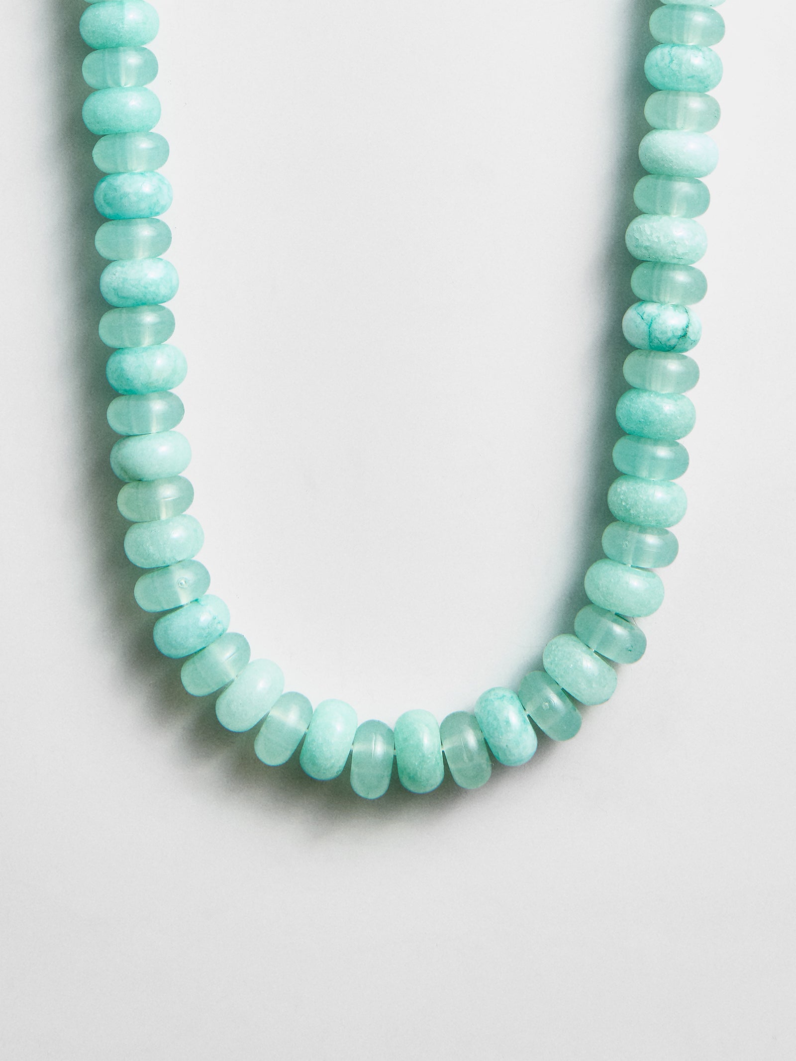Joyce Semi-Precious Beaded Necklace - Turquoise-Blues Comming
