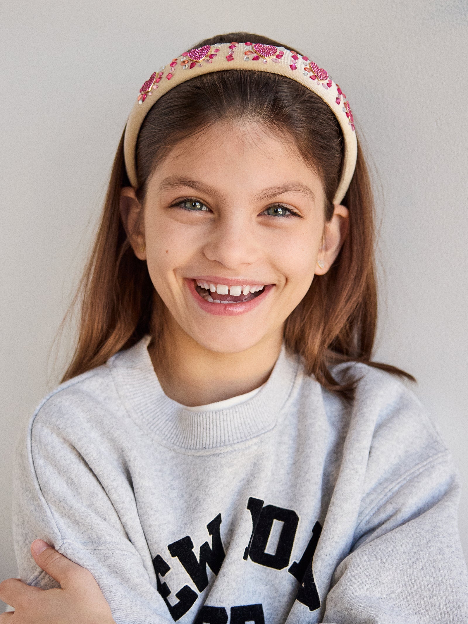 Heart Party Kids' Heart Headband - Pink-Blues Comming