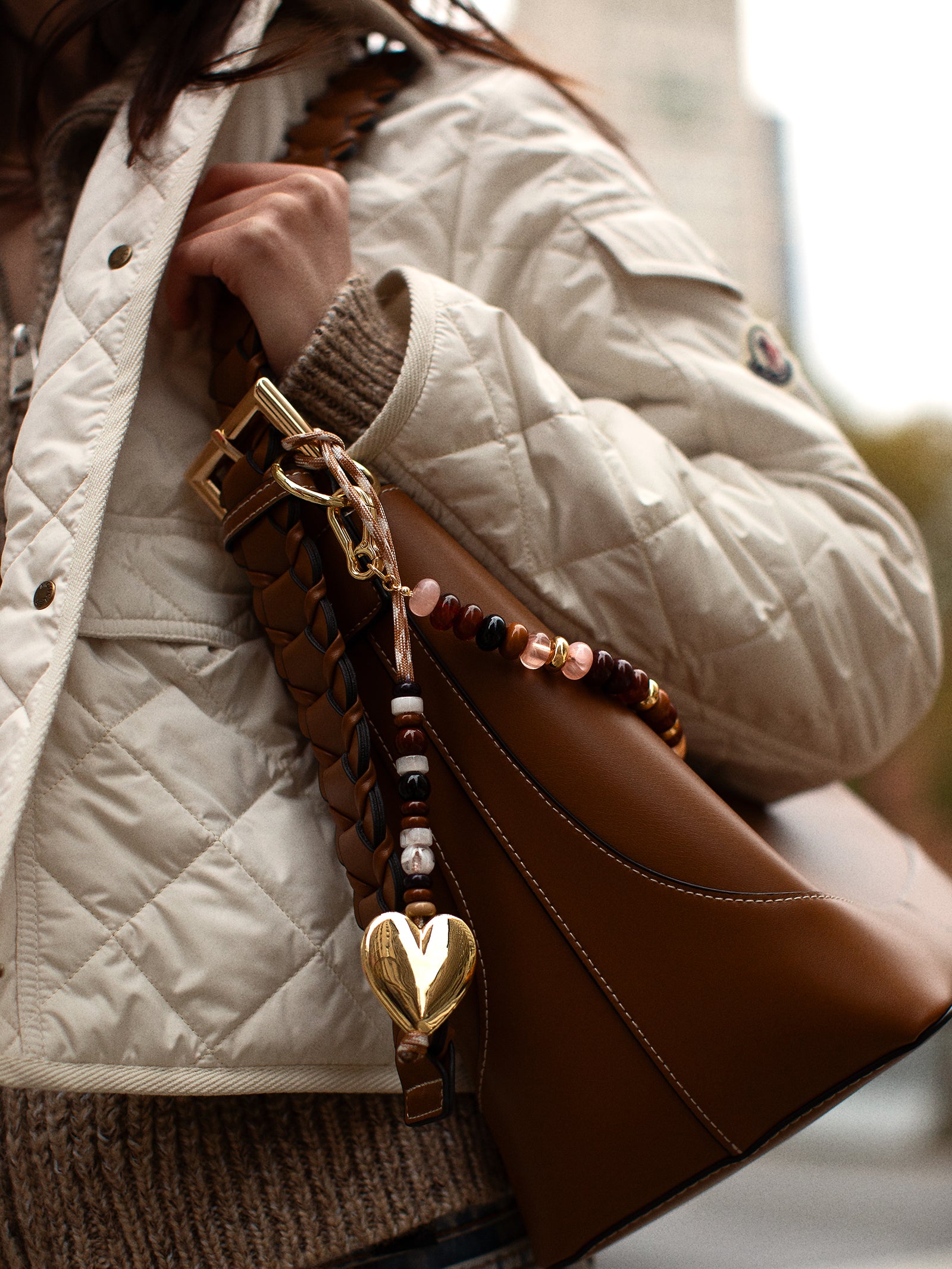 Free Spirit Bag Charm - Earth Tone-Blues Comming