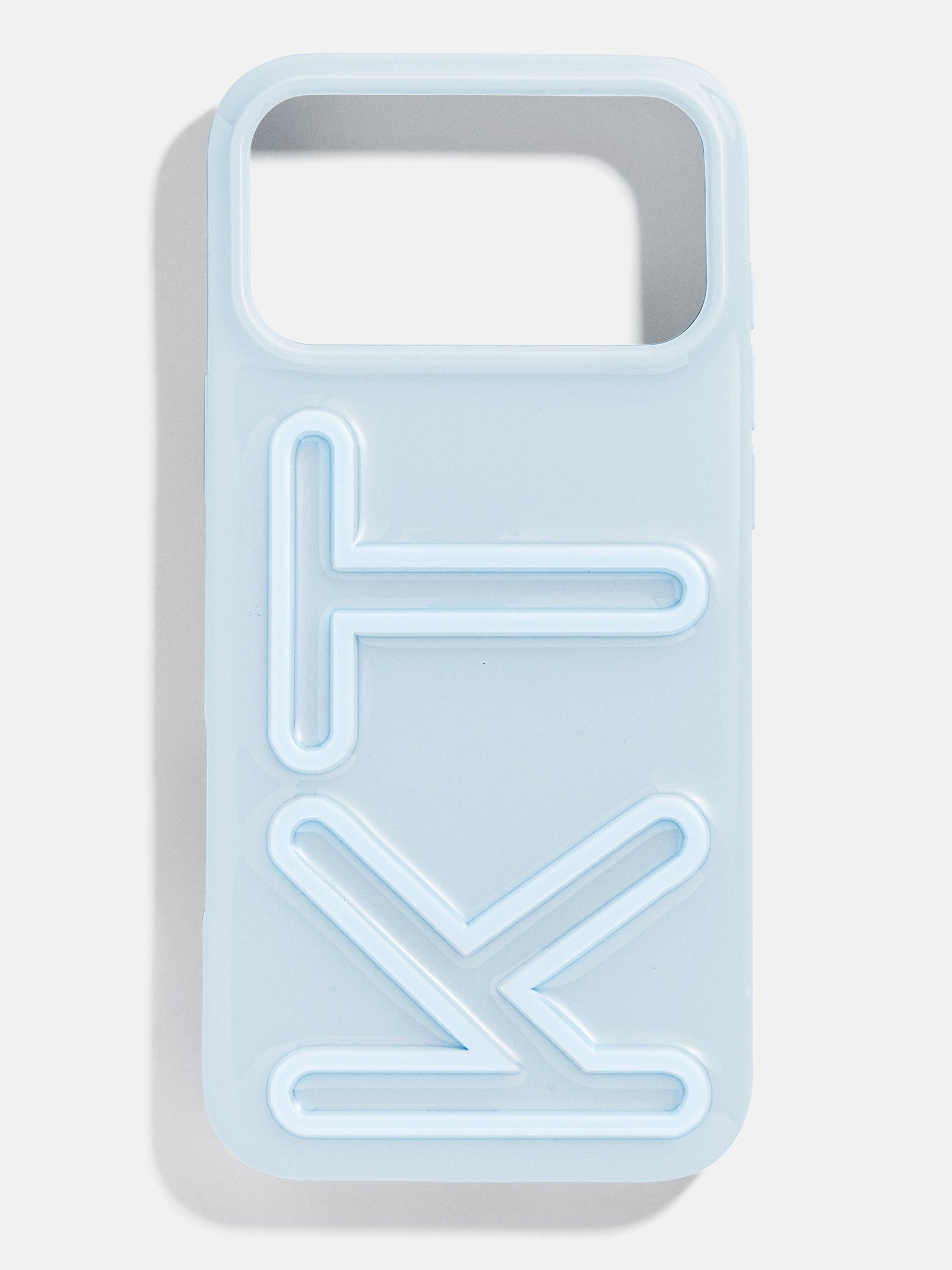 Fine Line Custom iPhone Case - Baby Blue/Baby Blue-Blues Comming