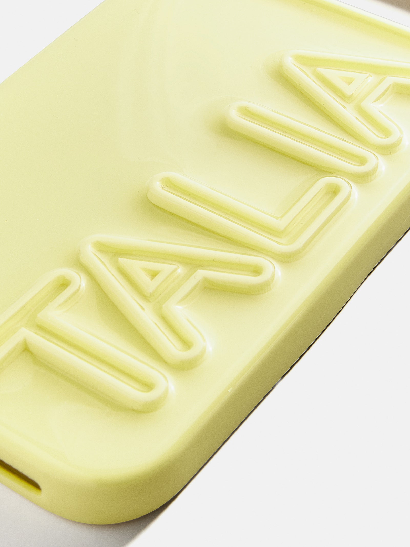 Fine Line Custom iPhone Case - Light Yellow/Light Yellow-Blues Comming