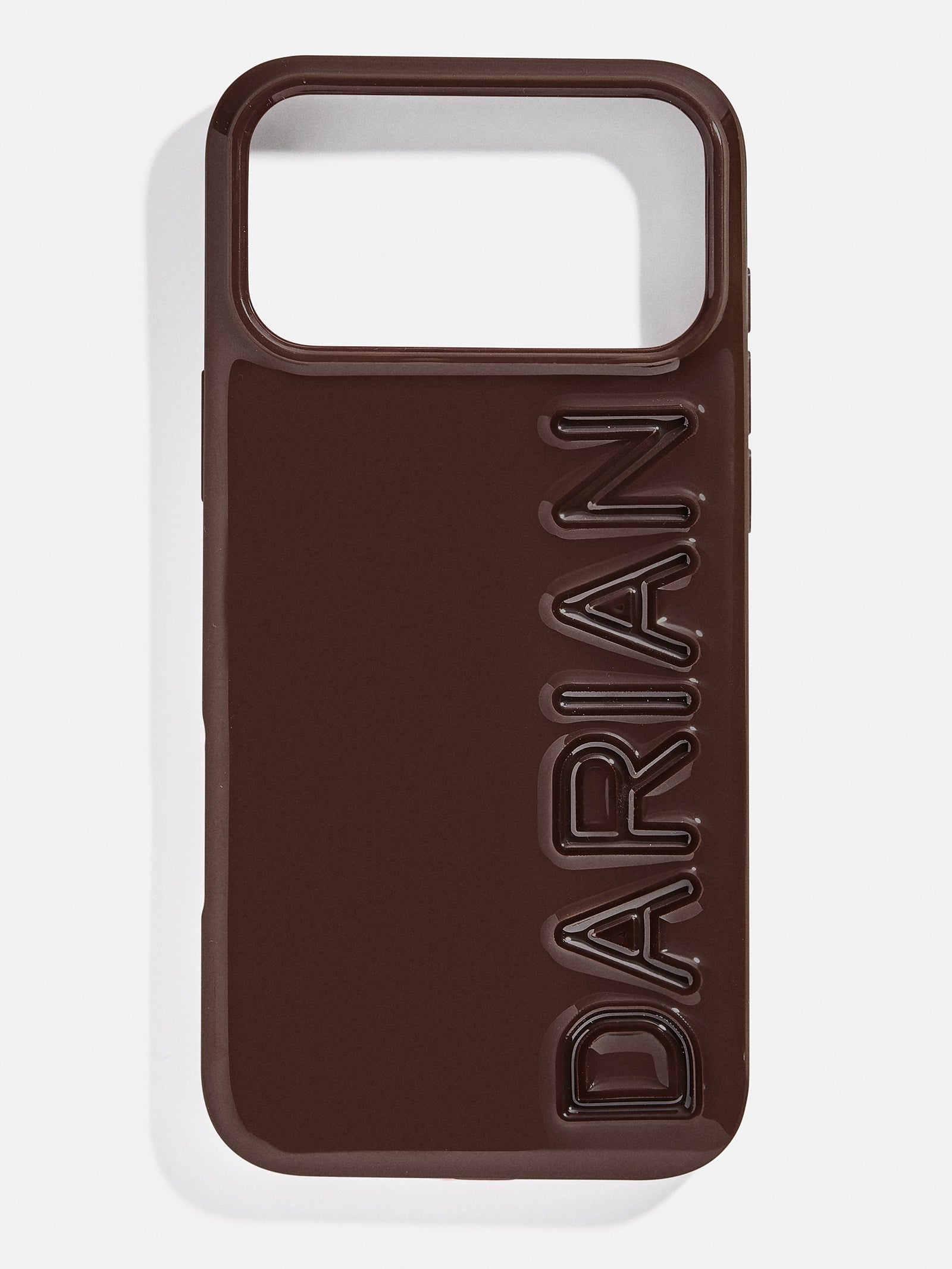 Fine Line Custom iPhone Case - Dark Brown/Dark Brown-Blues Comming