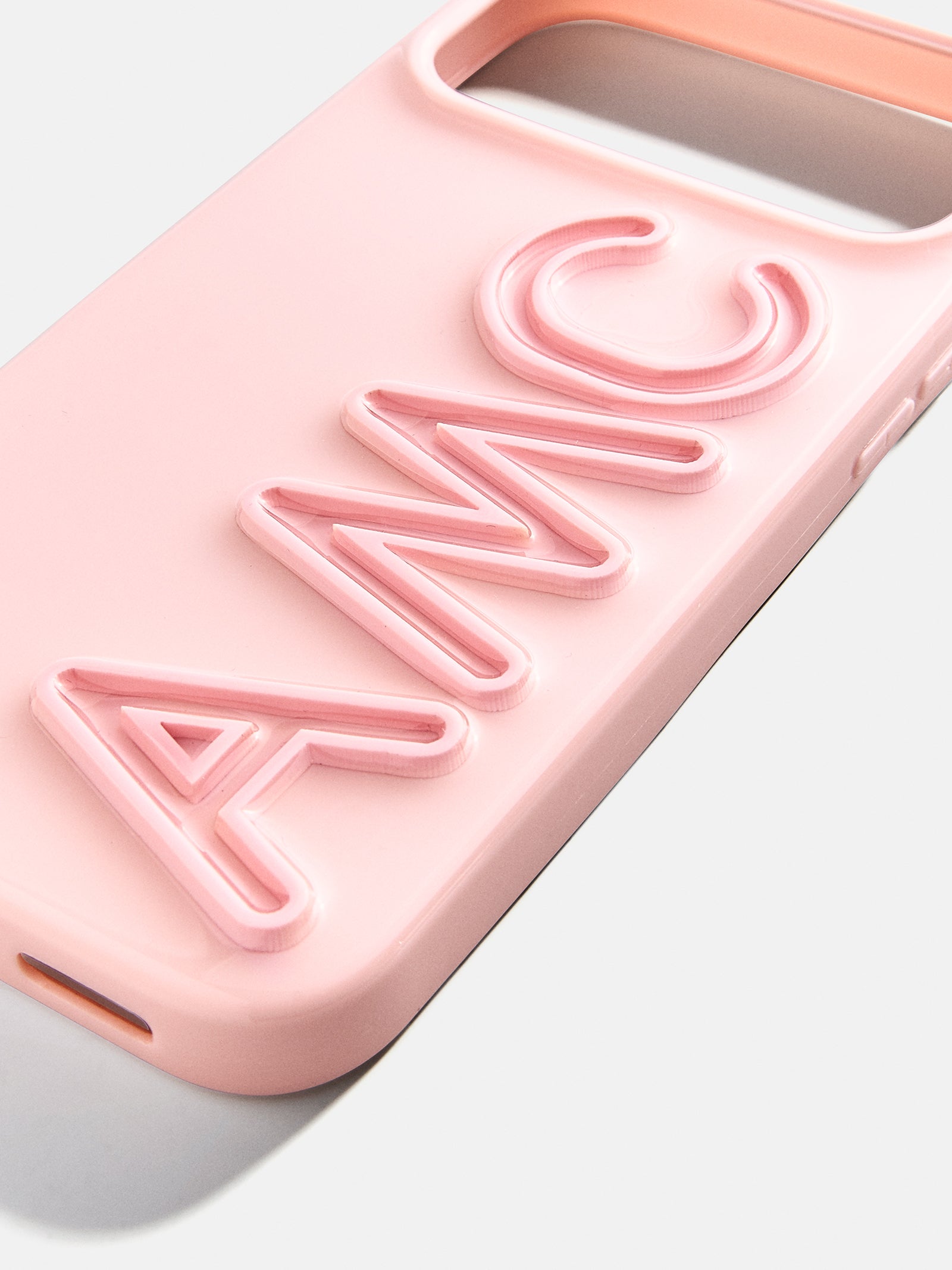 Fine Line Custom iPhone Case - Baby Pink/Baby Pink-Blues Comming