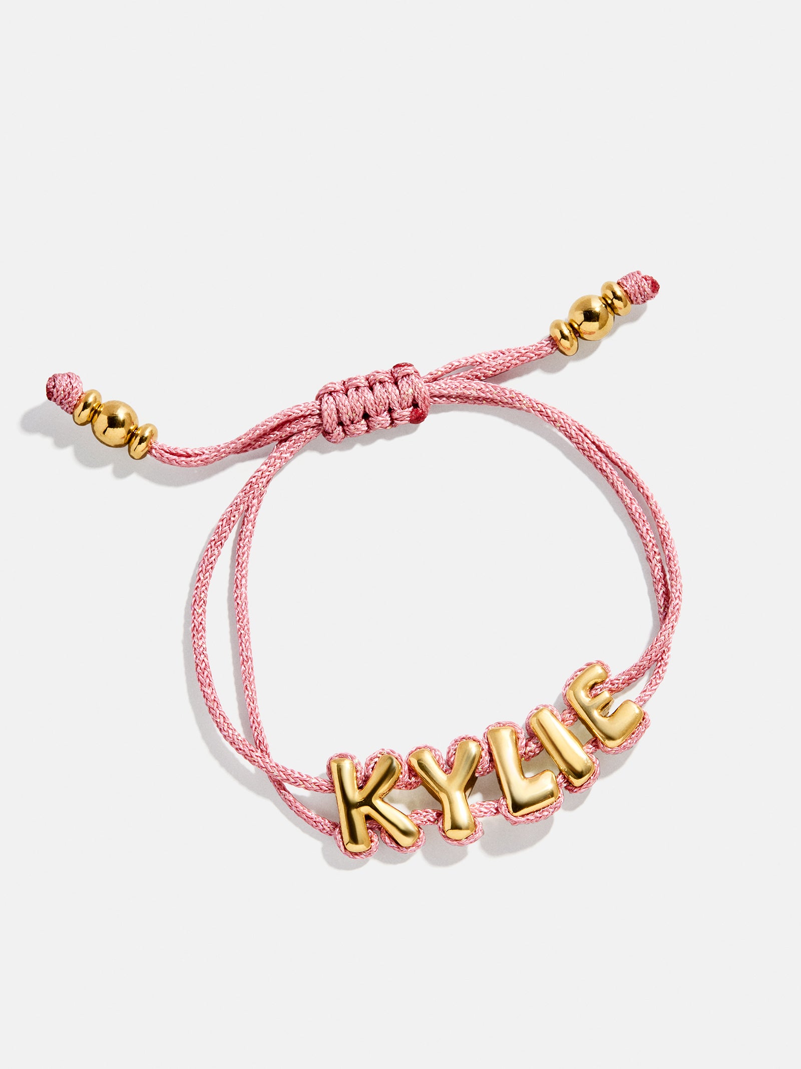 Wrapped Up Bubble Waterproof Custom Metallic Cord Bracelet - Pink-Blues Comming