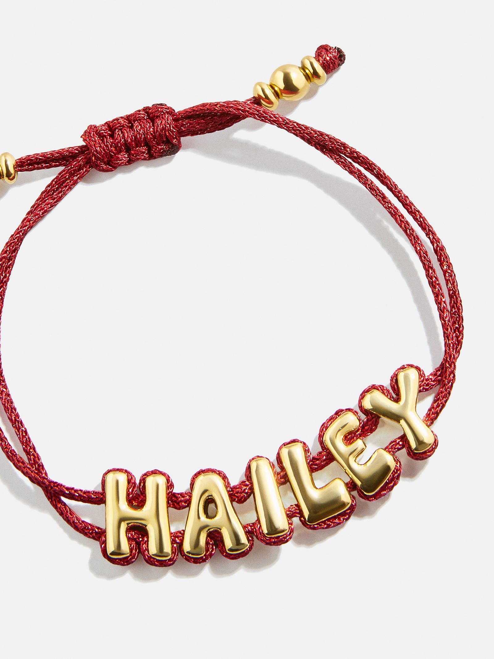 Wrapped Up Bubble Waterproof Custom Cord Bracelet - Dark Red-Blues Comming