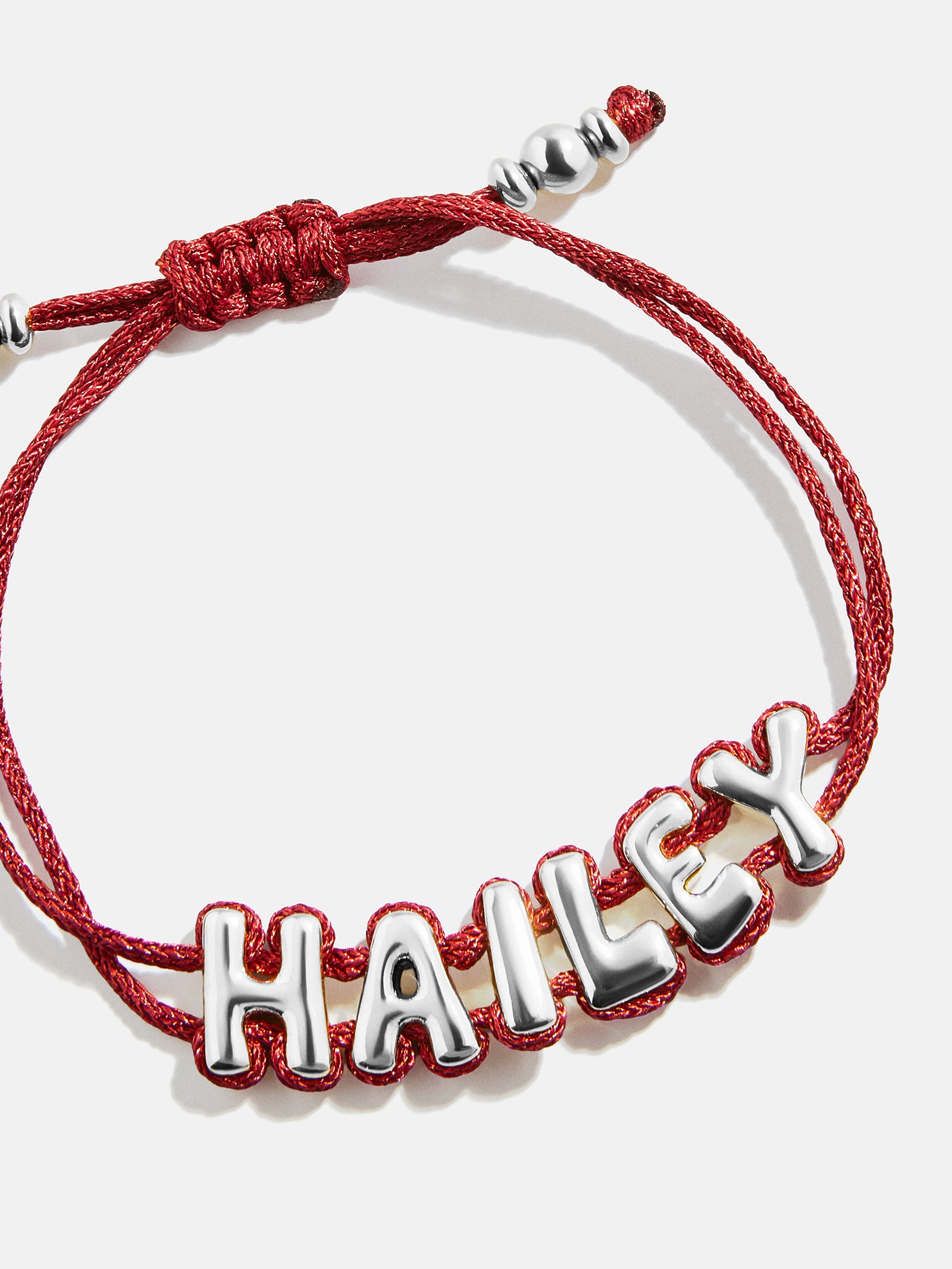 Wrapped Up Bubble Waterproof Custom Cord Bracelet - Dark Red-Blues Comming