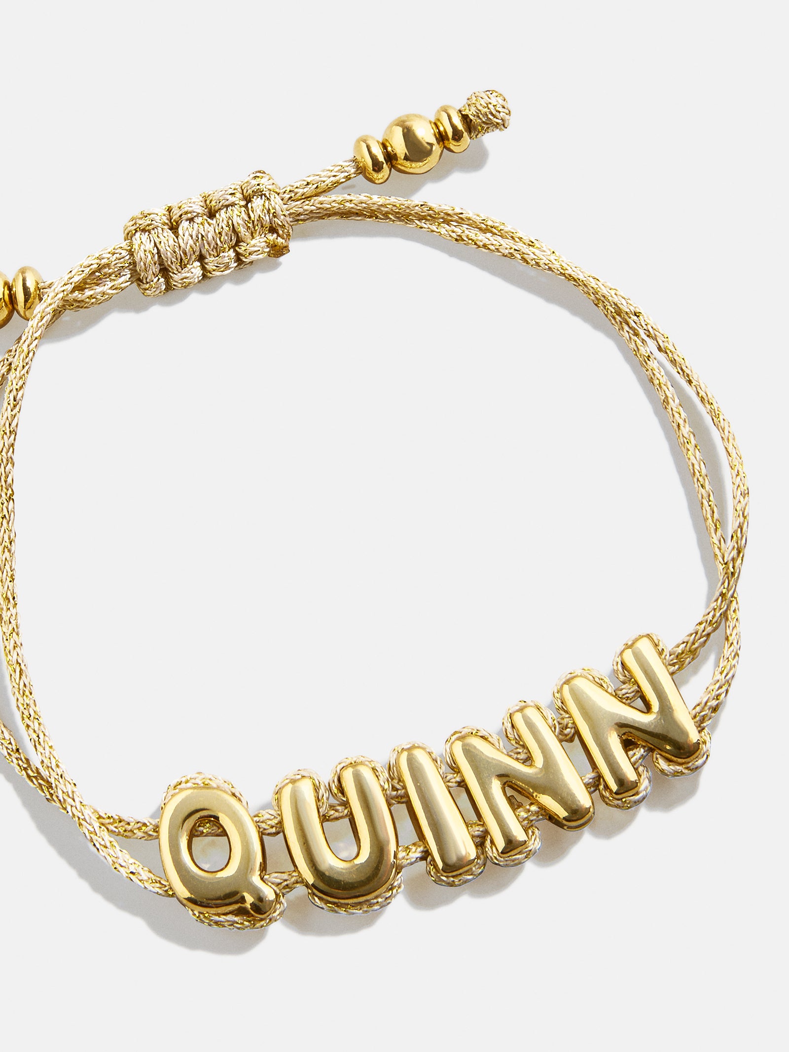 Wrapped Up Bubble Waterproof Custom Cord Bracelet - Gold-Blues Comming