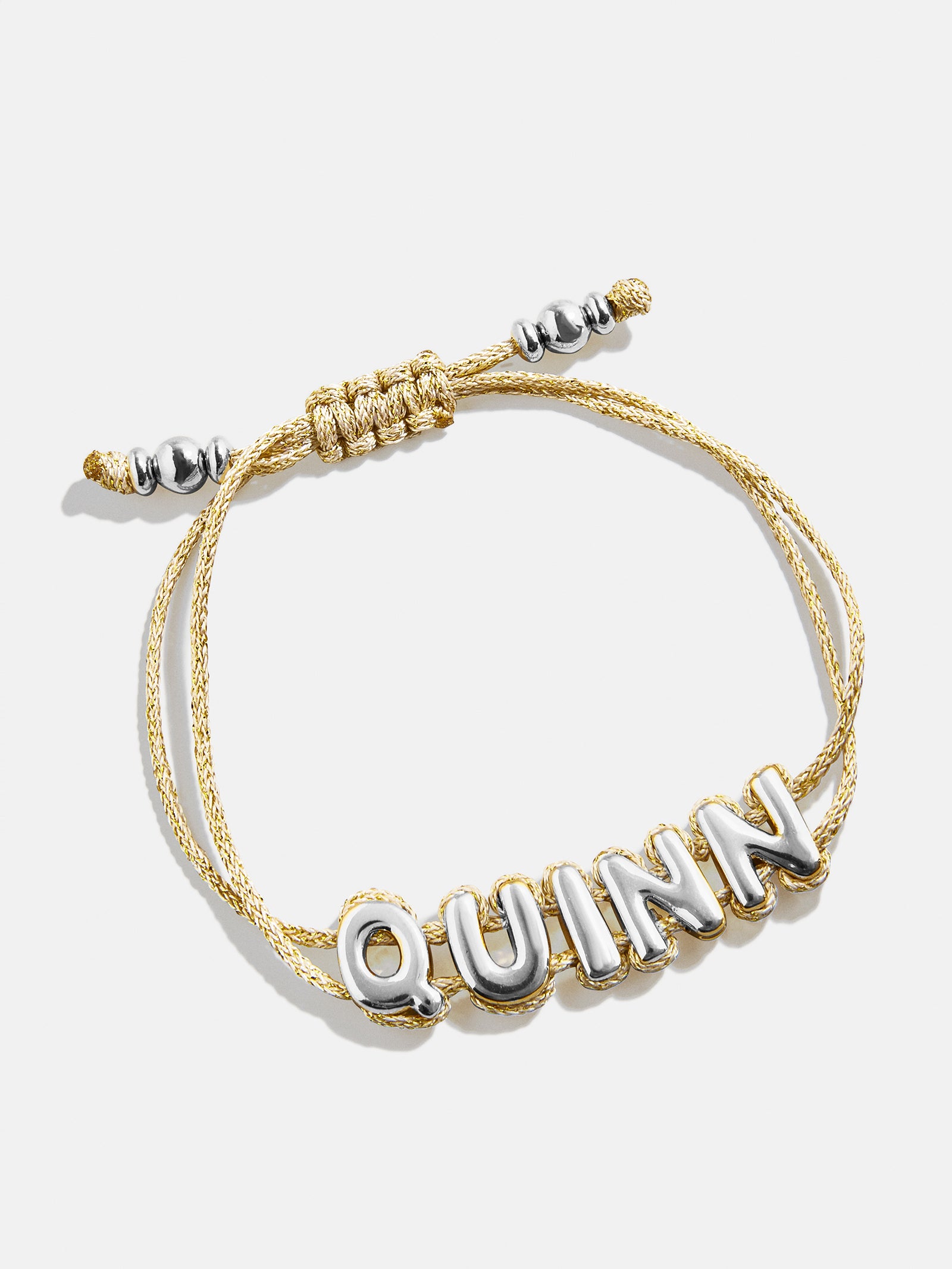 Wrapped Up Bubble Waterproof Custom Cord Bracelet - Gold-Blues Comming