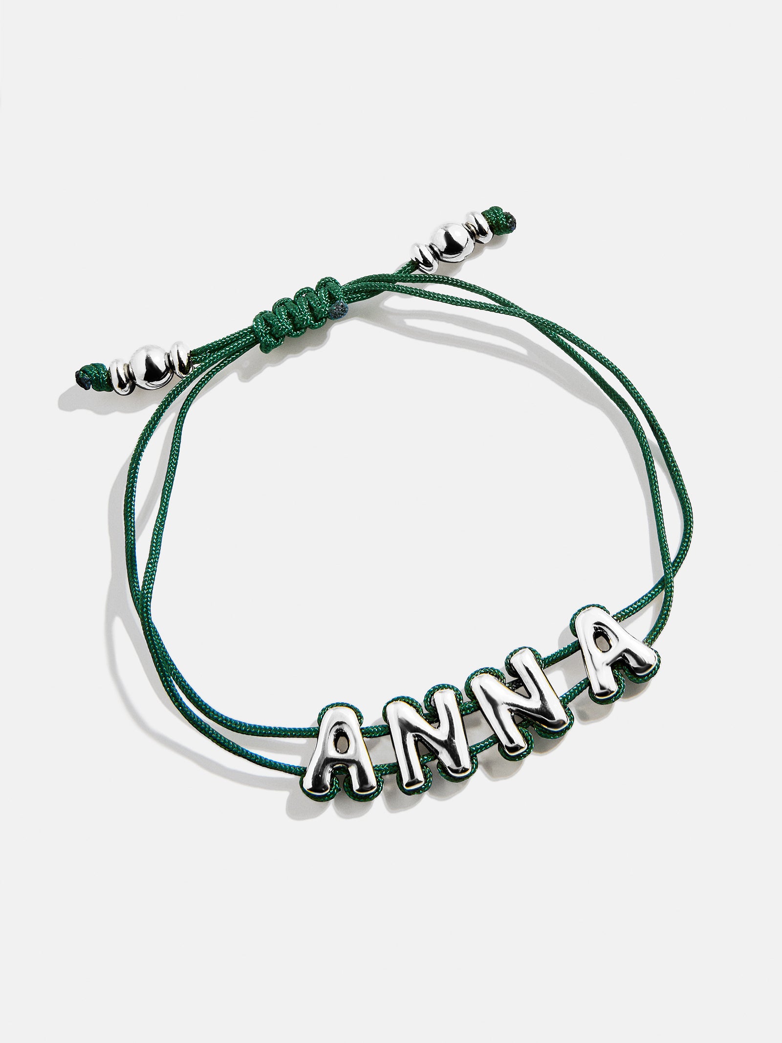 Wrapped Up Bubble Waterproof Custom Cord Bracelet - Dark Green-Blues Comming