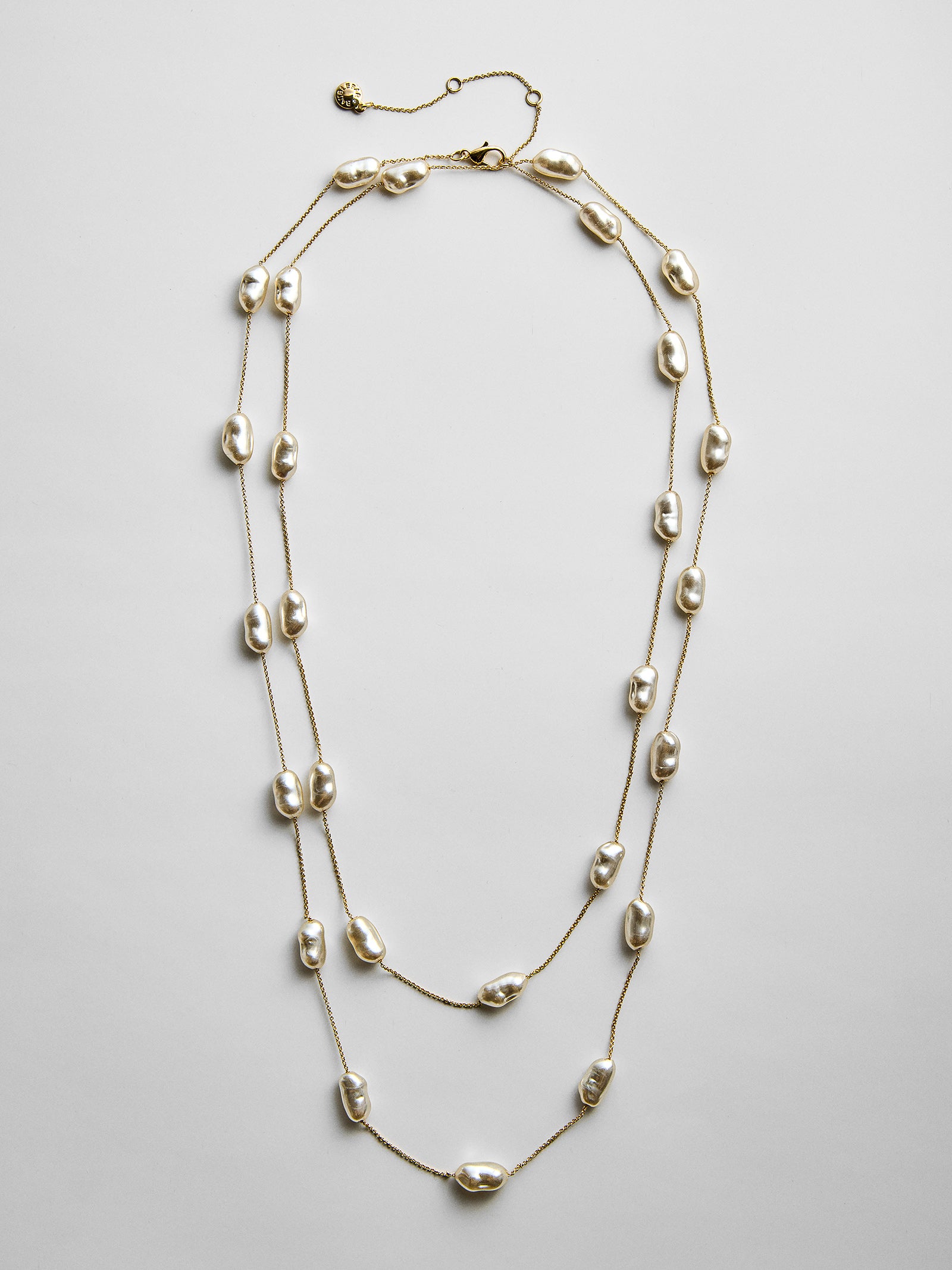 Teagan Long Pearl Necklace - Teagan Long Pearl Necklace-Blues Comming