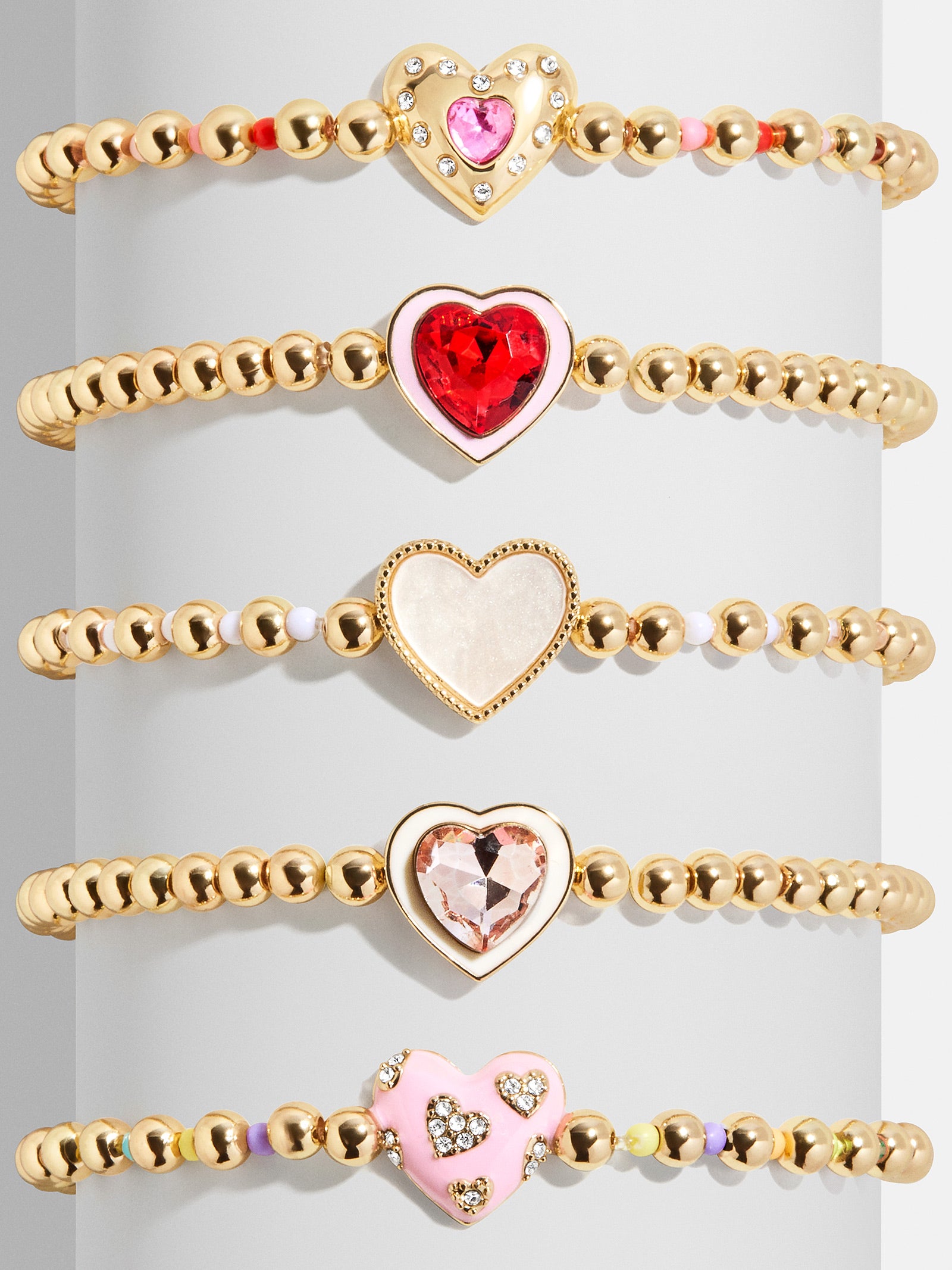 Love Stack Kids' Heart Bracelet Set - Heart-Blues Comming
