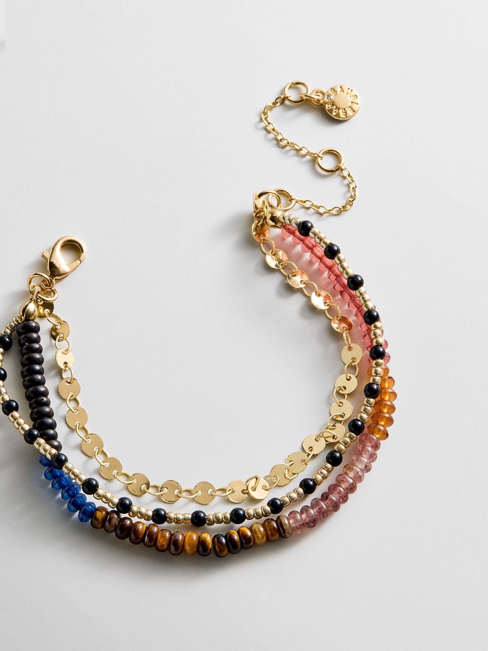 Rowan Semi-Precious Layered Bracelet - Bali