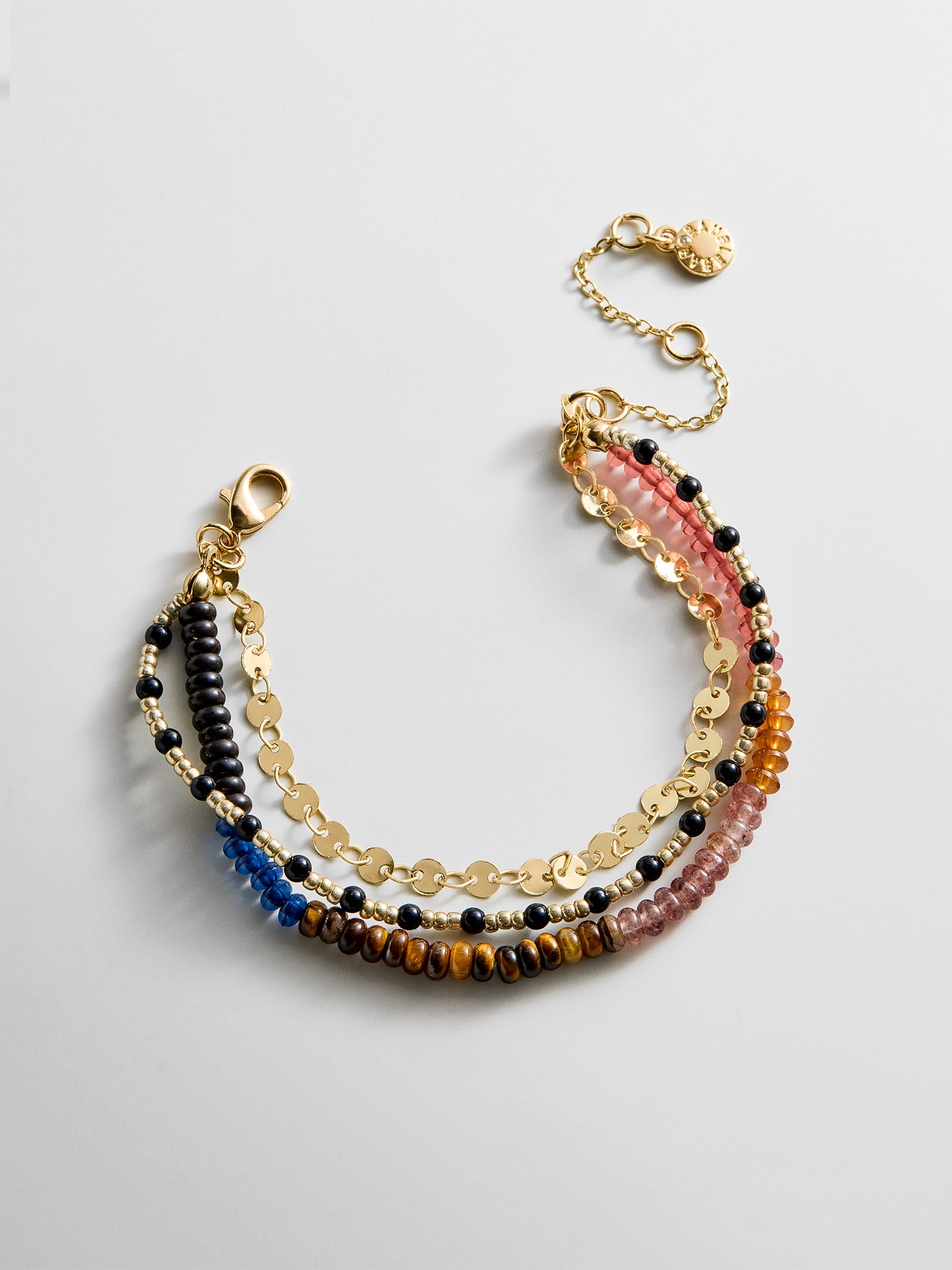 Rowan Semi-Precious Layered Bracelet - Bali