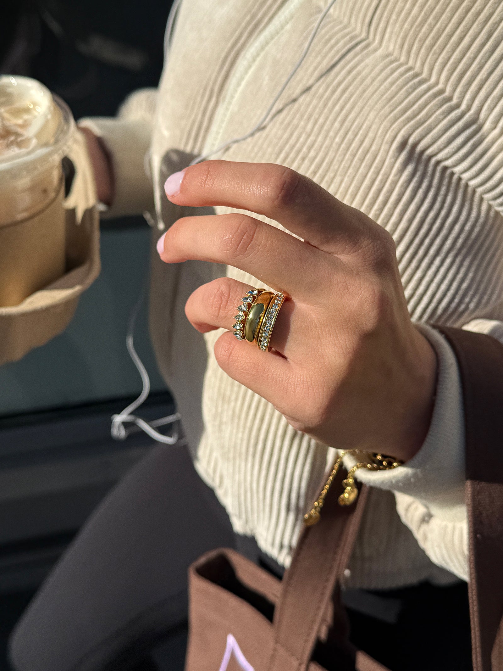 Greta Waterproof Ring Set - Greta Waterproof Ring Set-Blues Comming