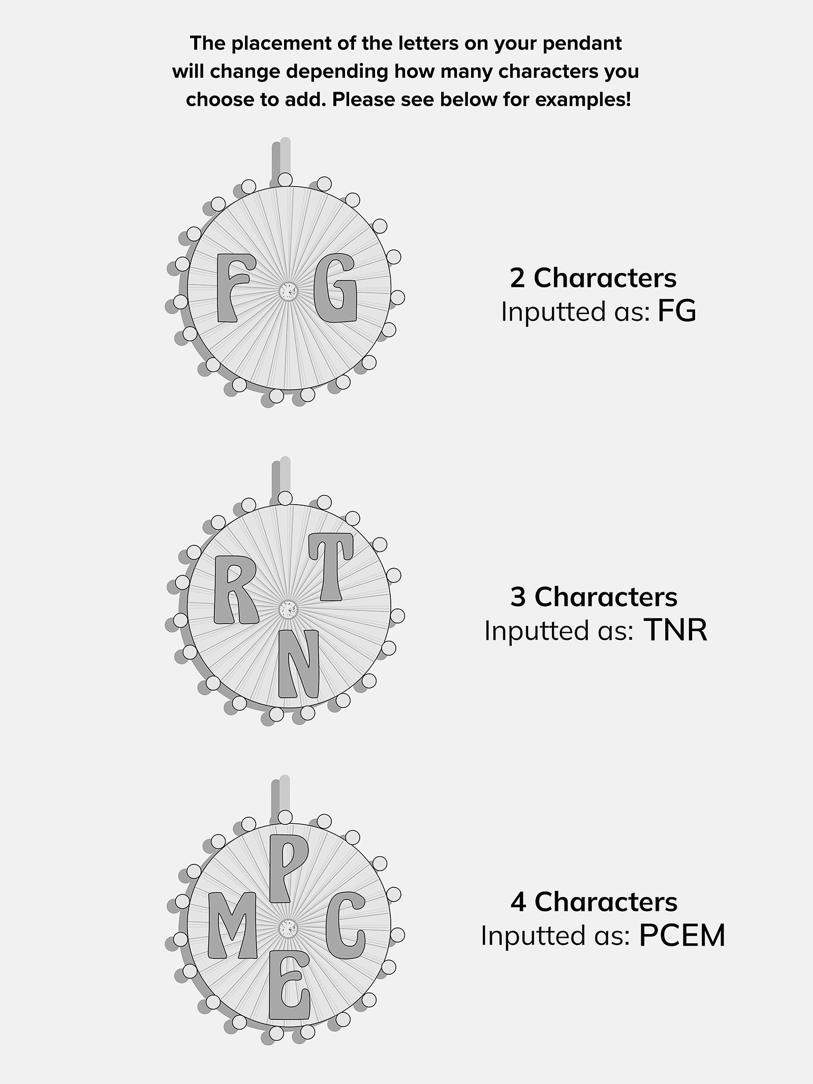 Initial Custom Medallion Necklace - Gold/Pavé-Blues Comming