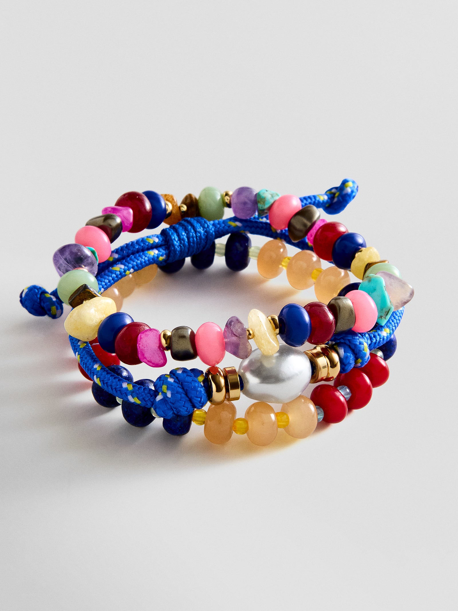 Bold Type Bracelet Set - Bold Type Bracelet Set-Blues Comming