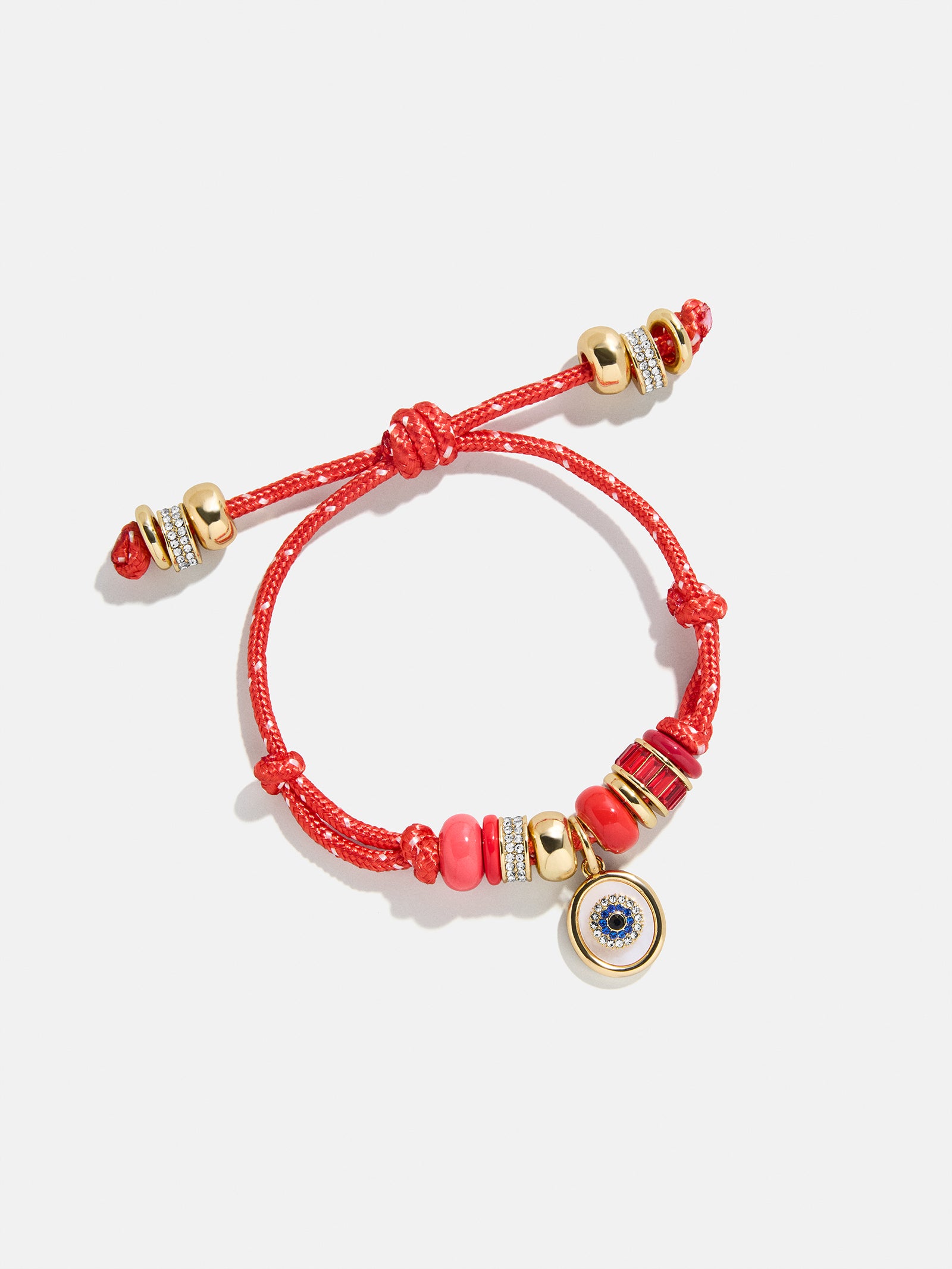 Eye Candy Evil Eye Paracord Bracelet - Red-Blues Comming