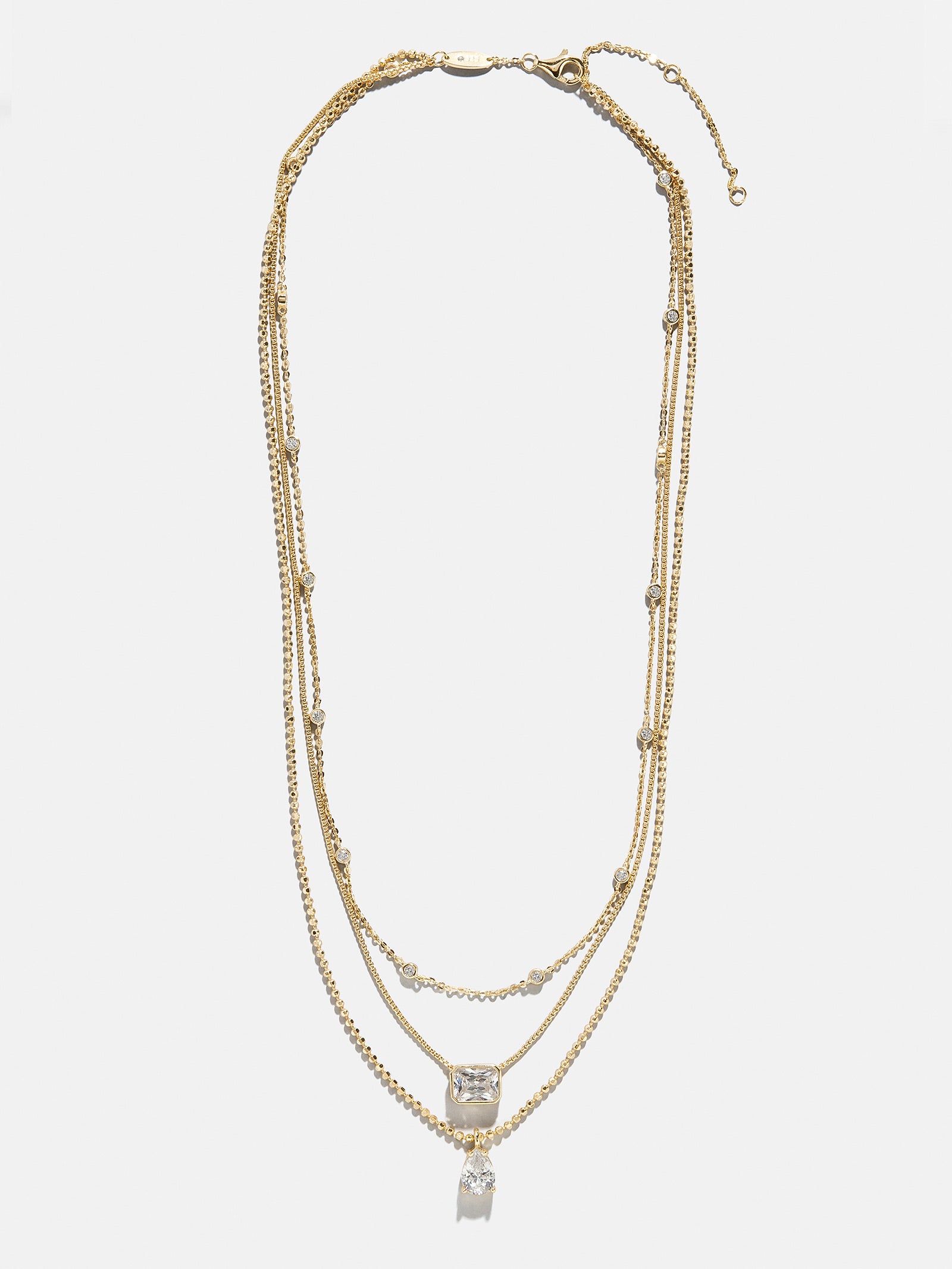 Jenna 14K Gold Layered Necklace - Jenna 14K Gold Layered Necklace-Blues Comming