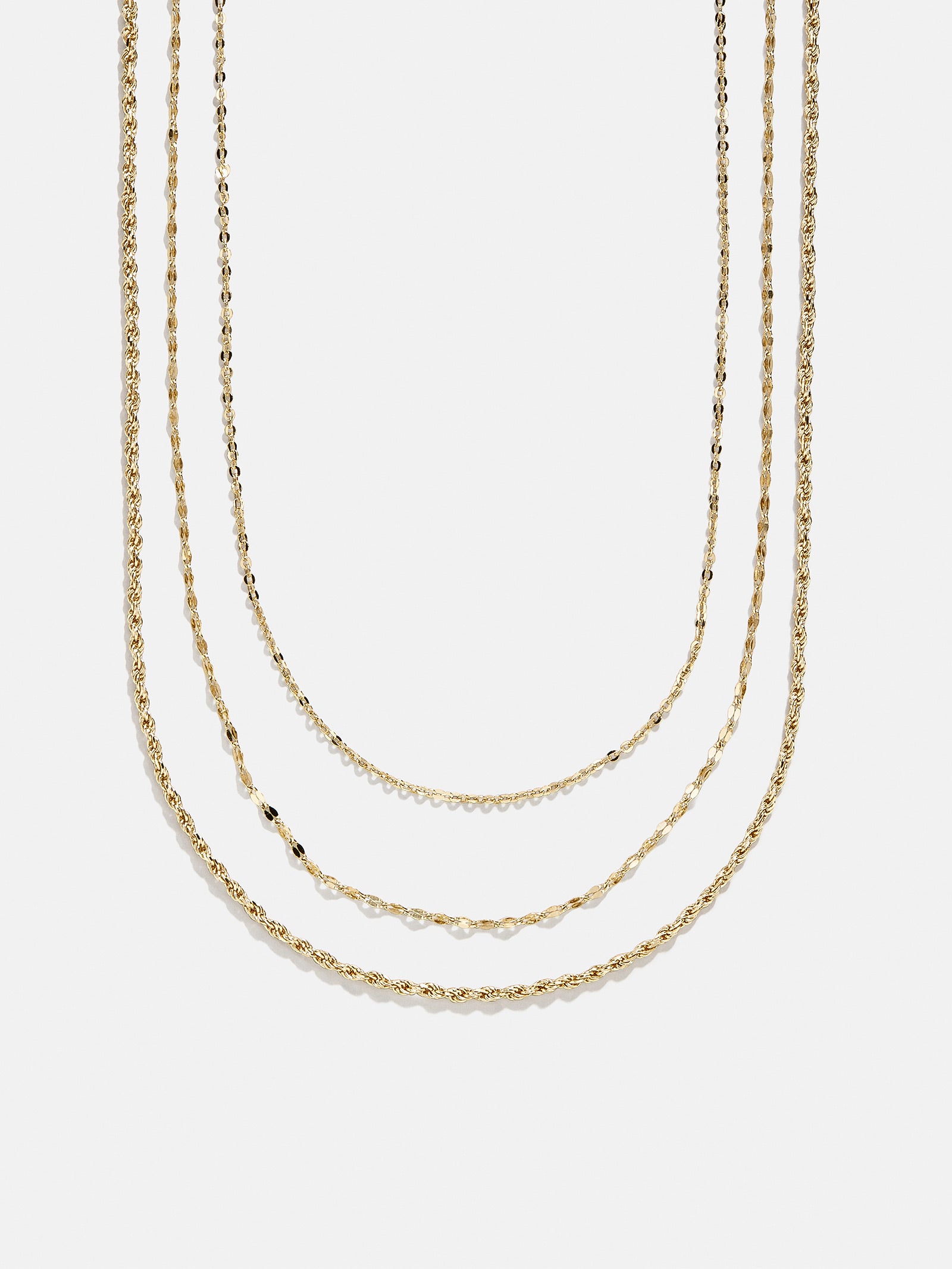 Emma 14K Gold Layered Necklace - Emma 14K Gold Layered Necklace-Blues Comming