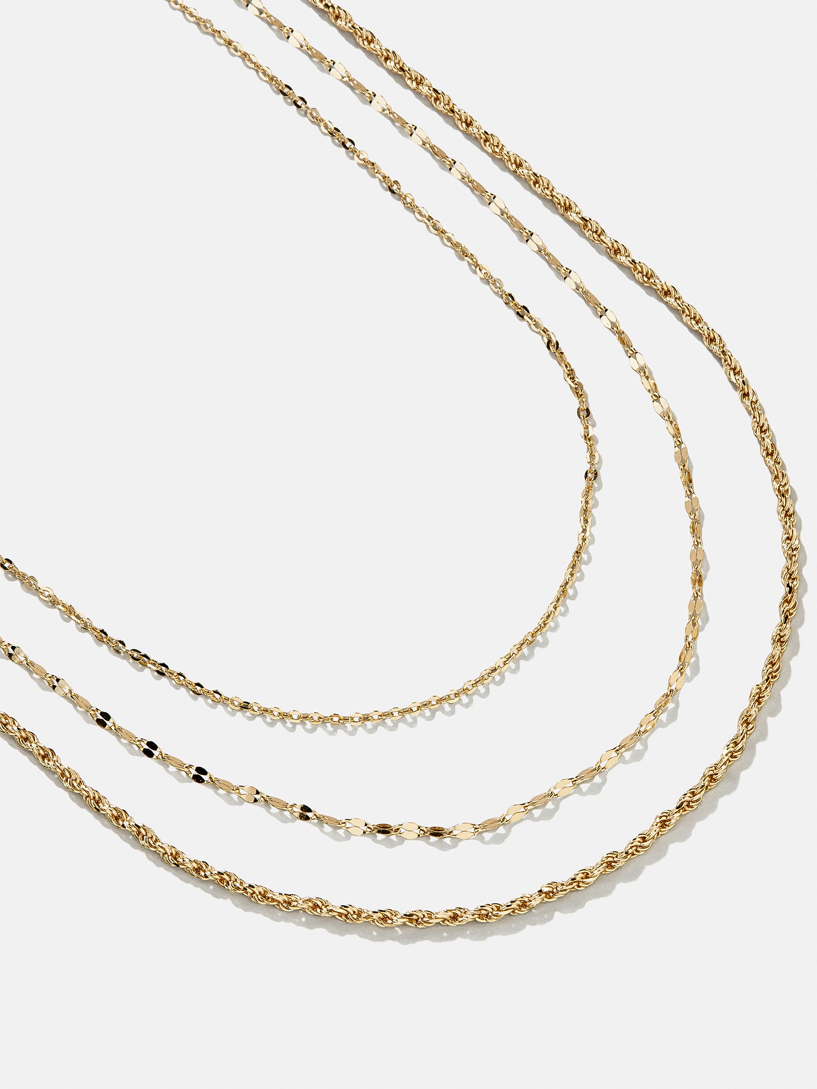 Emma 14K Gold Layered Necklace - Emma 14K Gold Layered Necklace-Blues Comming
