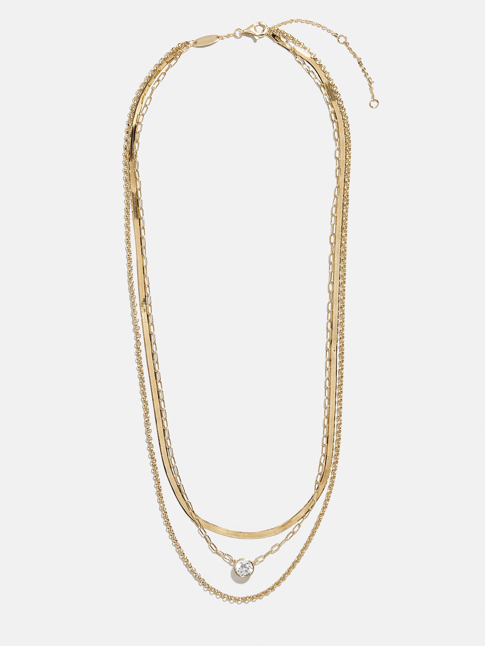 Kendall 14K Gold Layered Necklace - Kendall 14K Gold Layered Necklace-Blues Comming